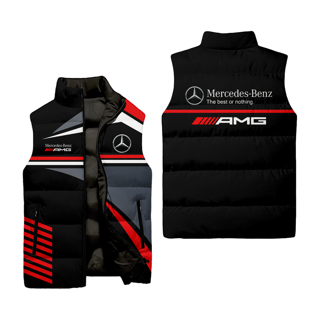 Mercedes Sleeveless Puffer Jacket MERC002