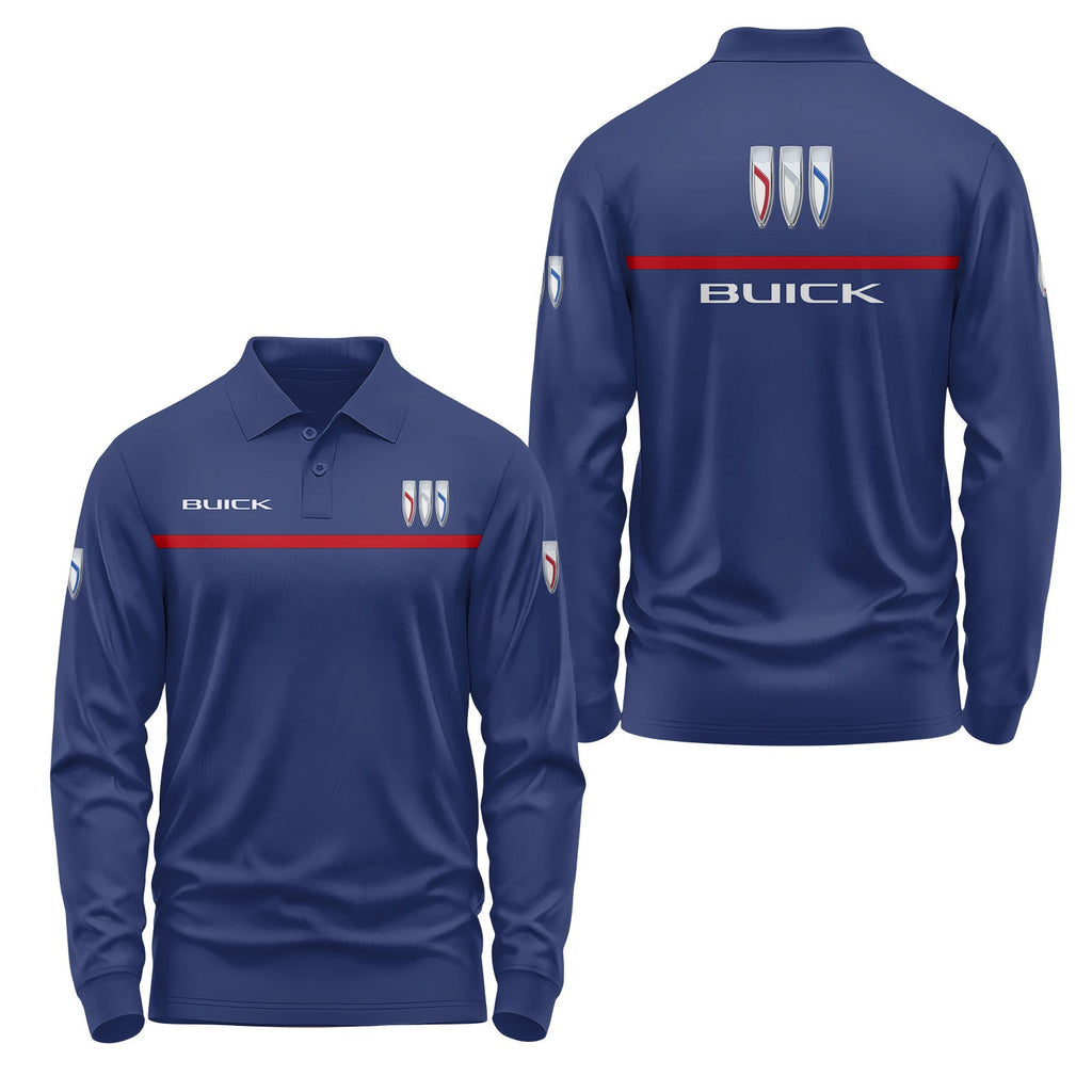 Buick Long Sleeve Polo USPL3109