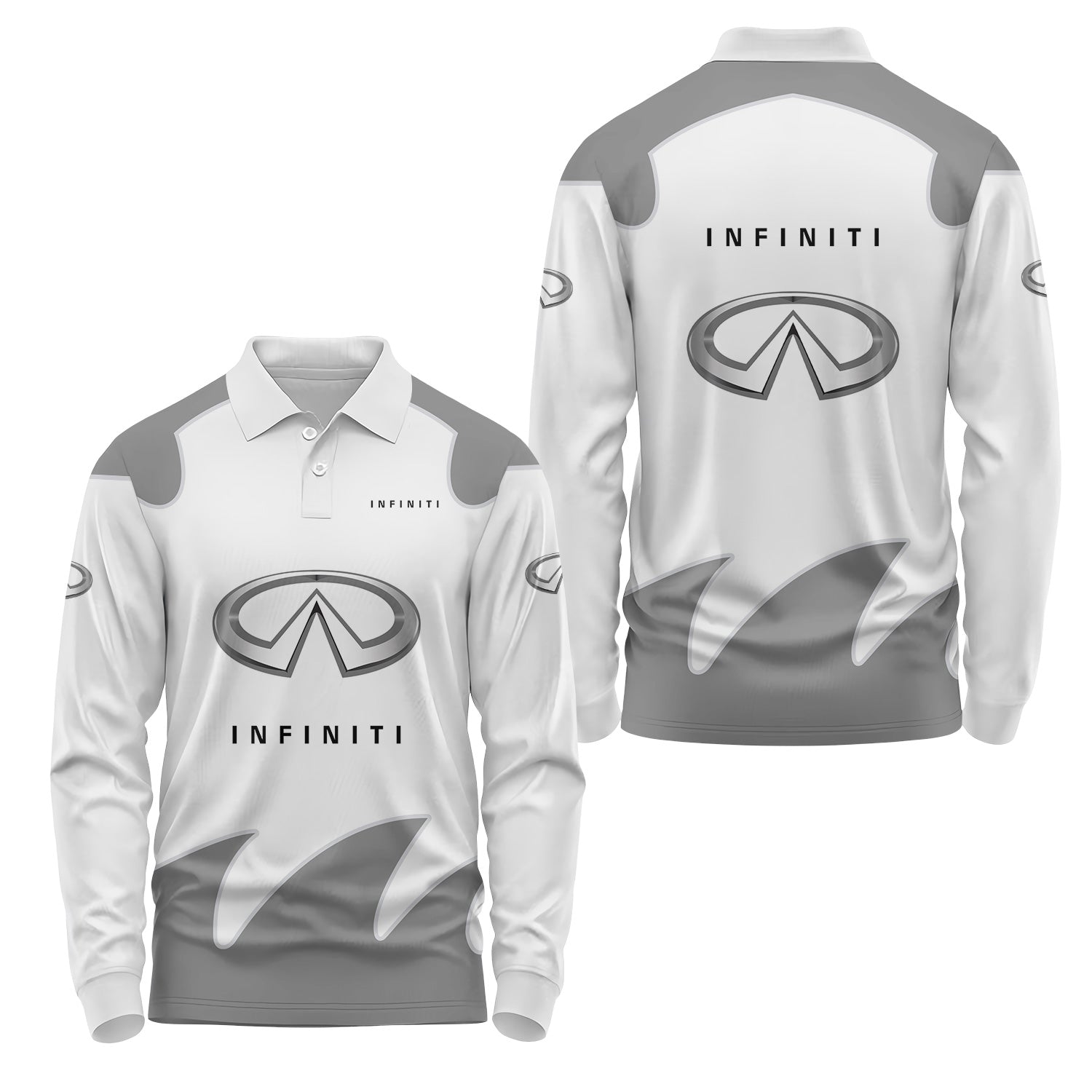 Infiniti Long Sleeve Polo USPL3376