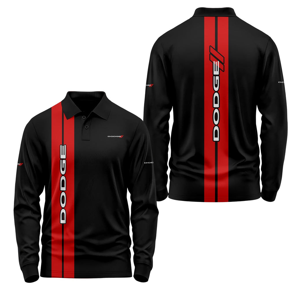 Dodge Long Sleeve Polo USPL2907