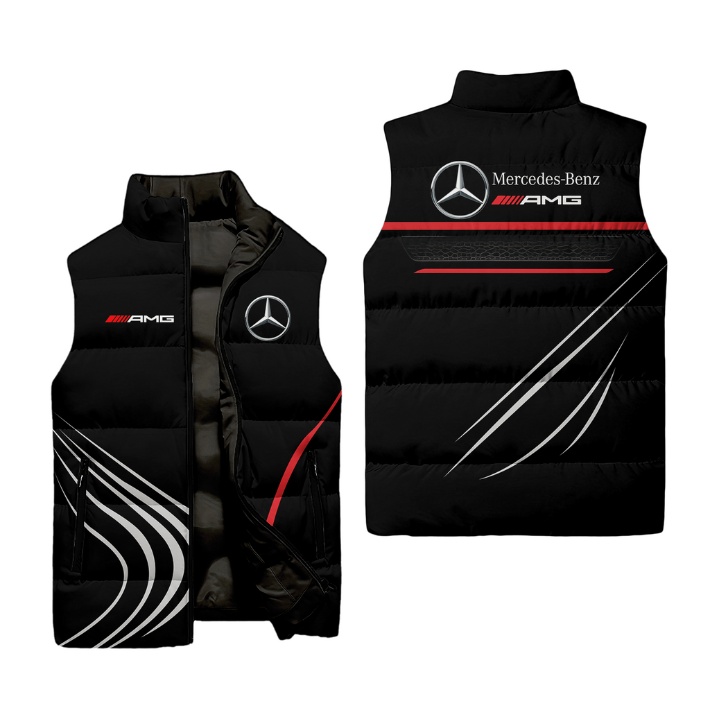 Mercedes Sleeveless Puffer Jacket MERC010