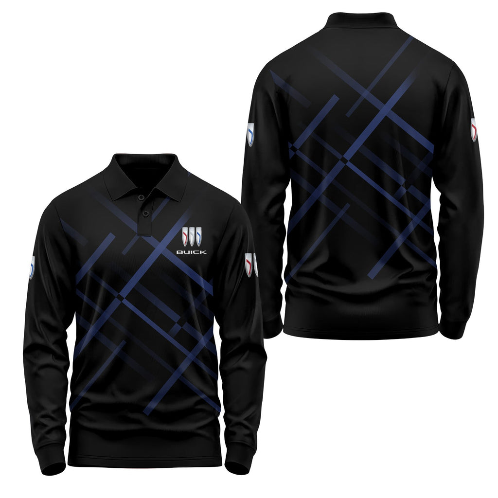 Buick Long Sleeve Polo USPL3100