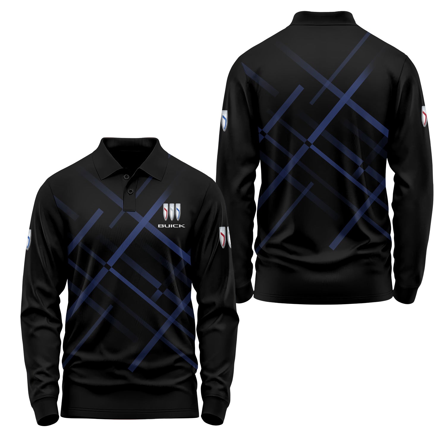 Buick Long Sleeve Polo USPL3100