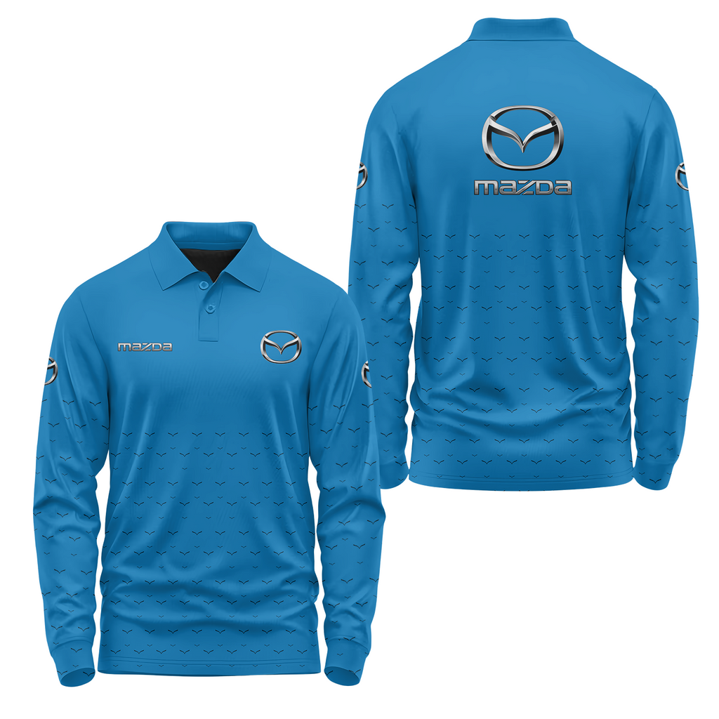 Mazda Long Sleeve Polo USPL2301