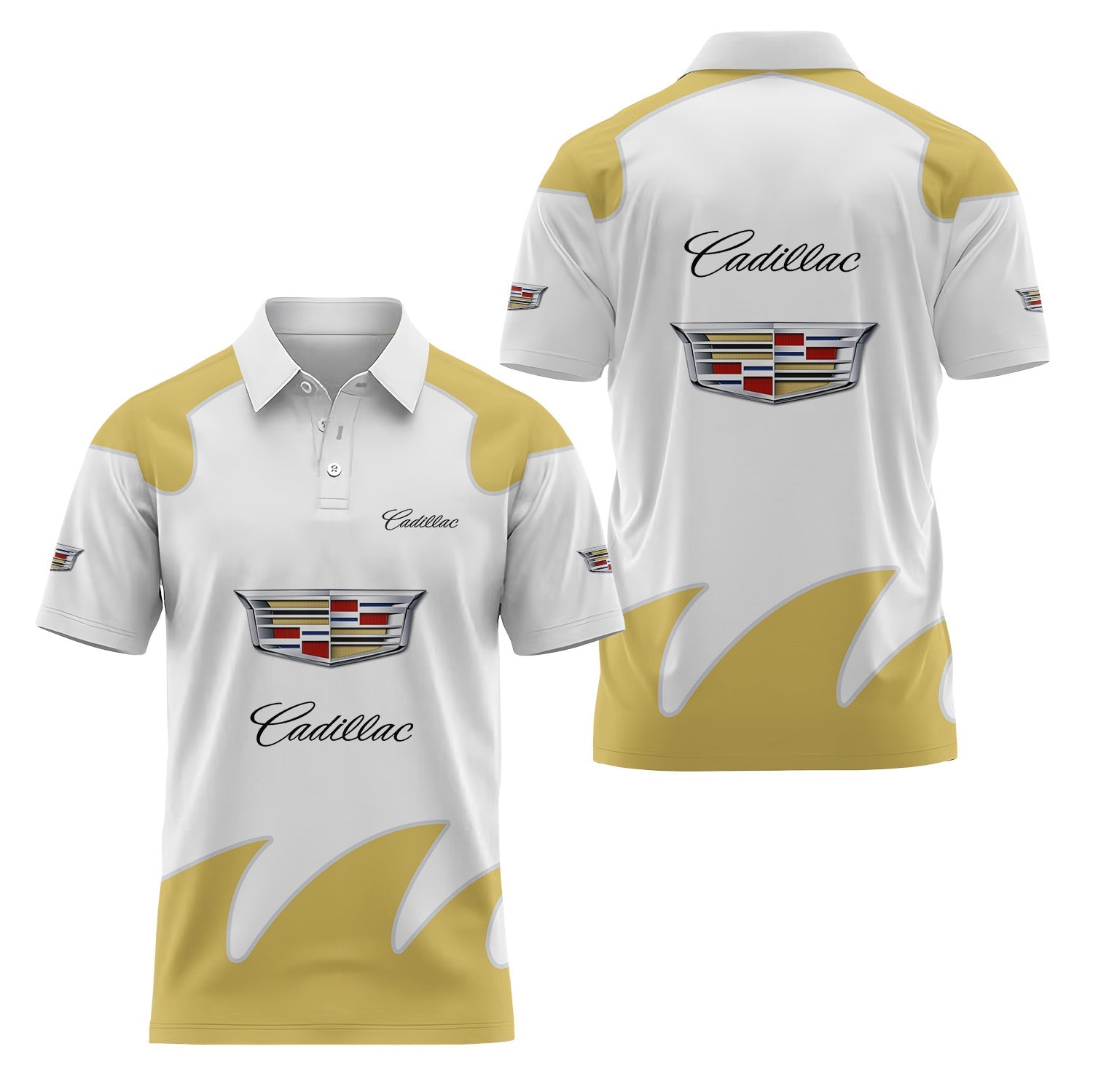 Cadillac Short Sleeve Polo USPL2836