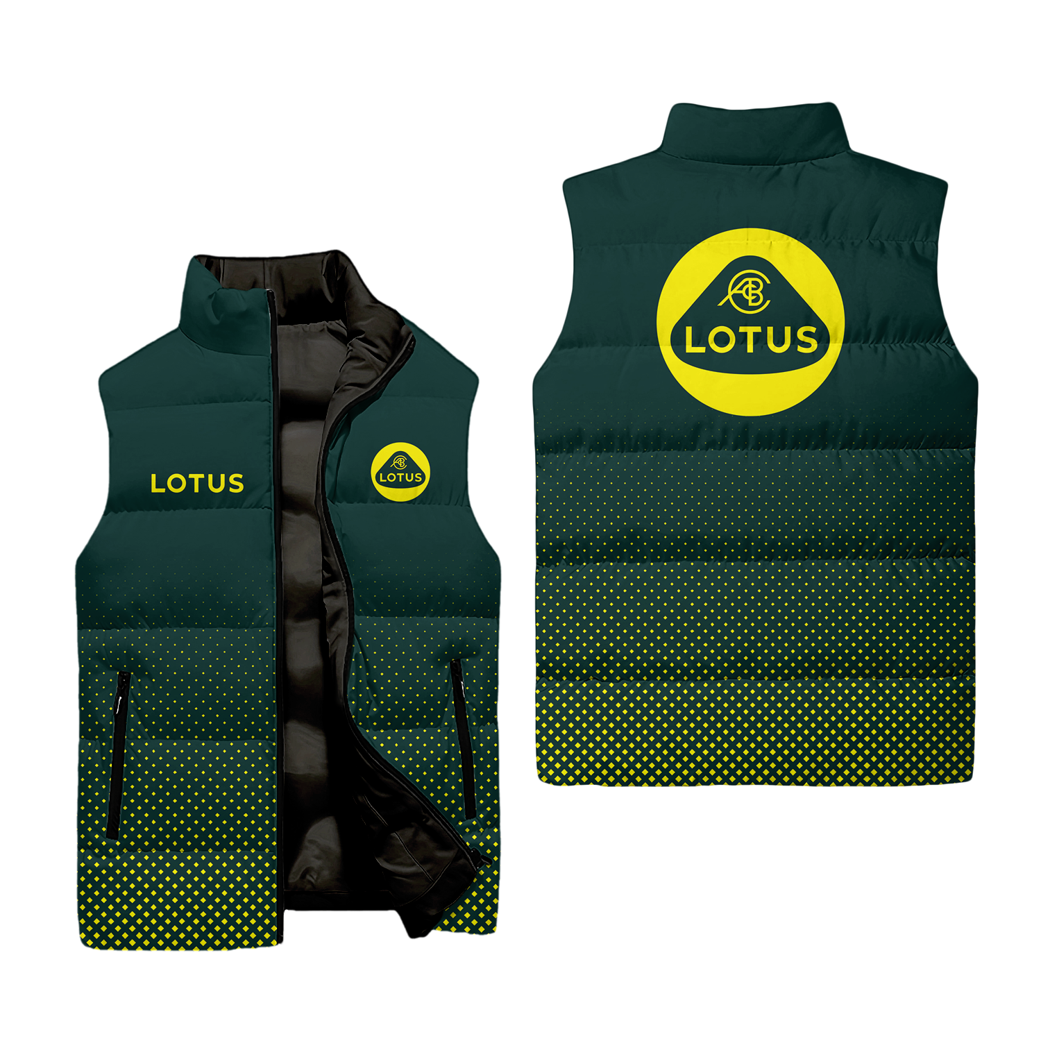 Lotus Sleeveless Puffer Jacket USPL2553