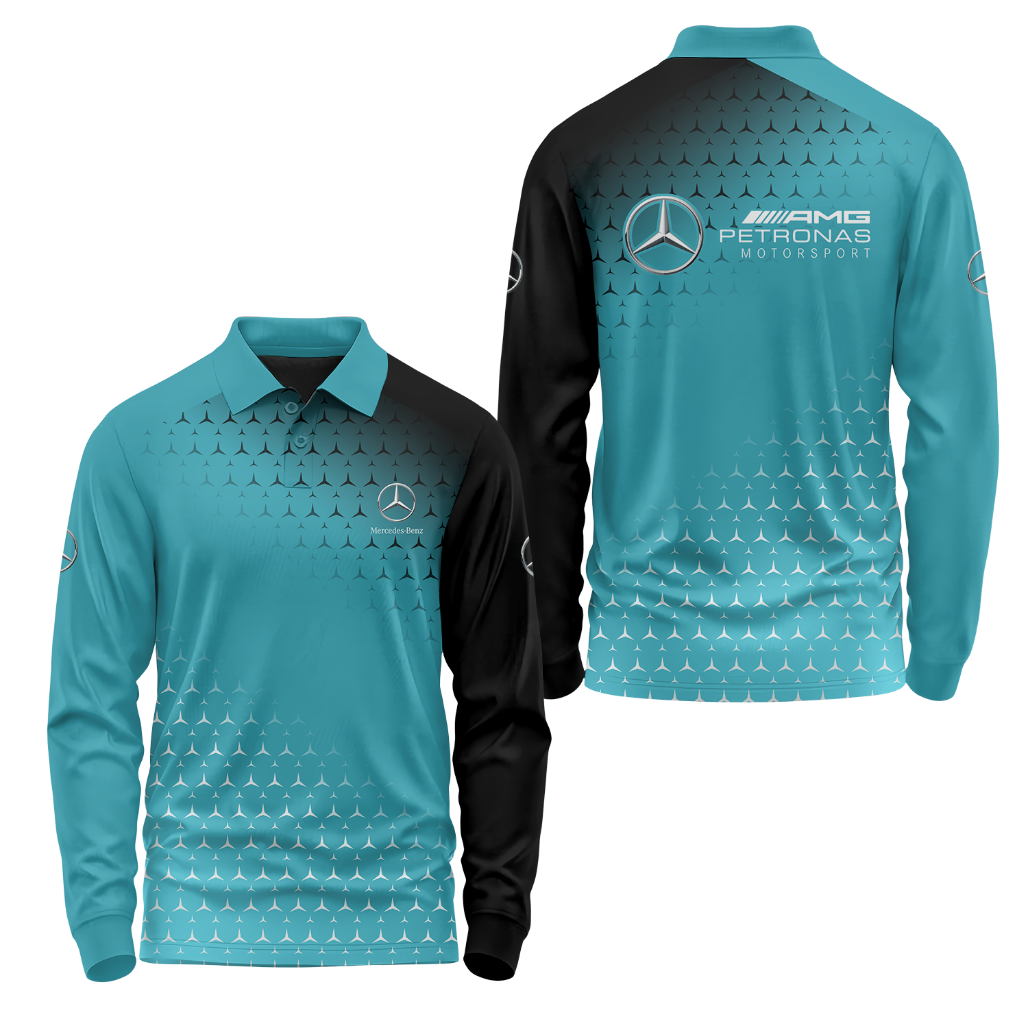 Mercedes Long Sleeve Polo MERC030