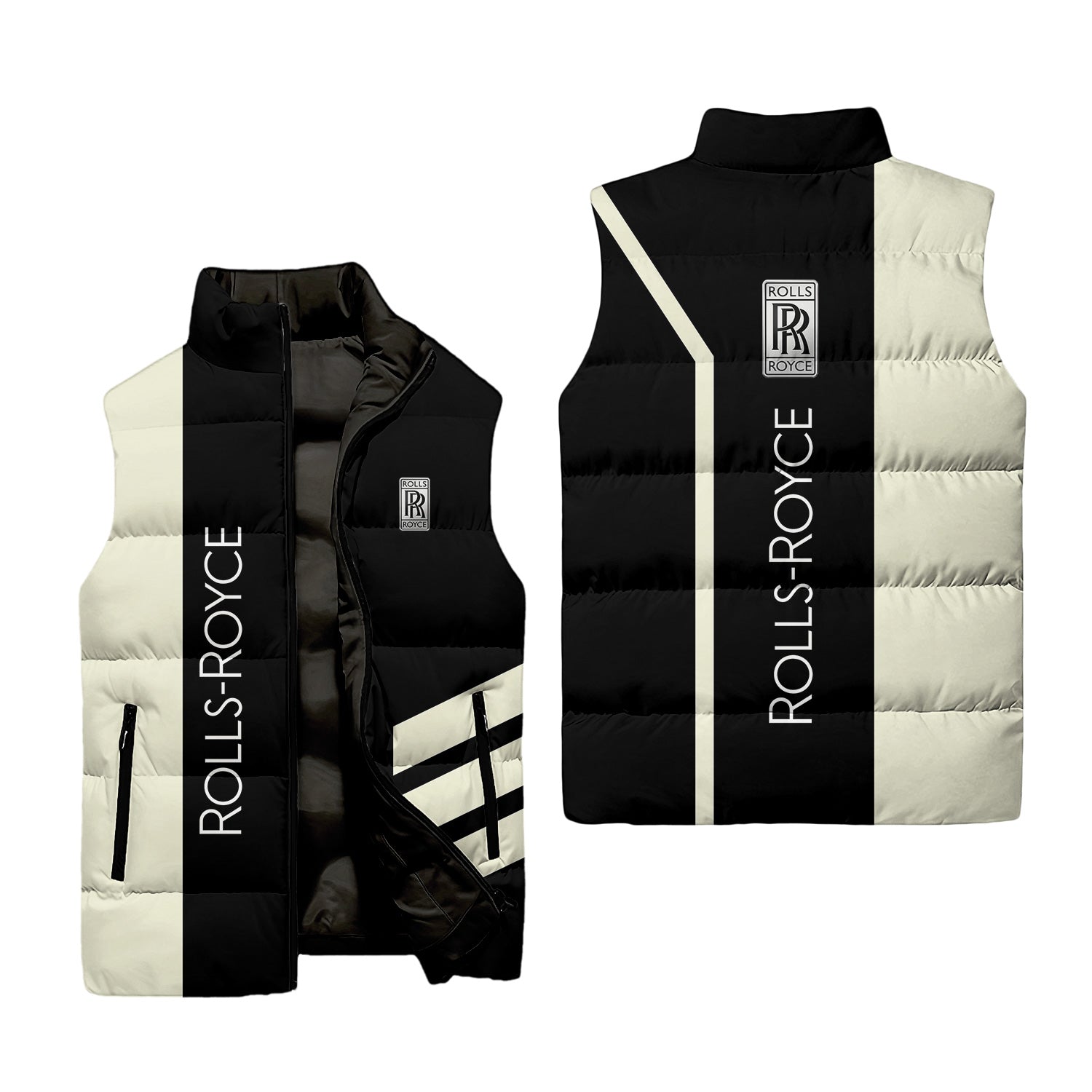 Rolls-Royce Sleeveless Puffer Jacket USPL3492