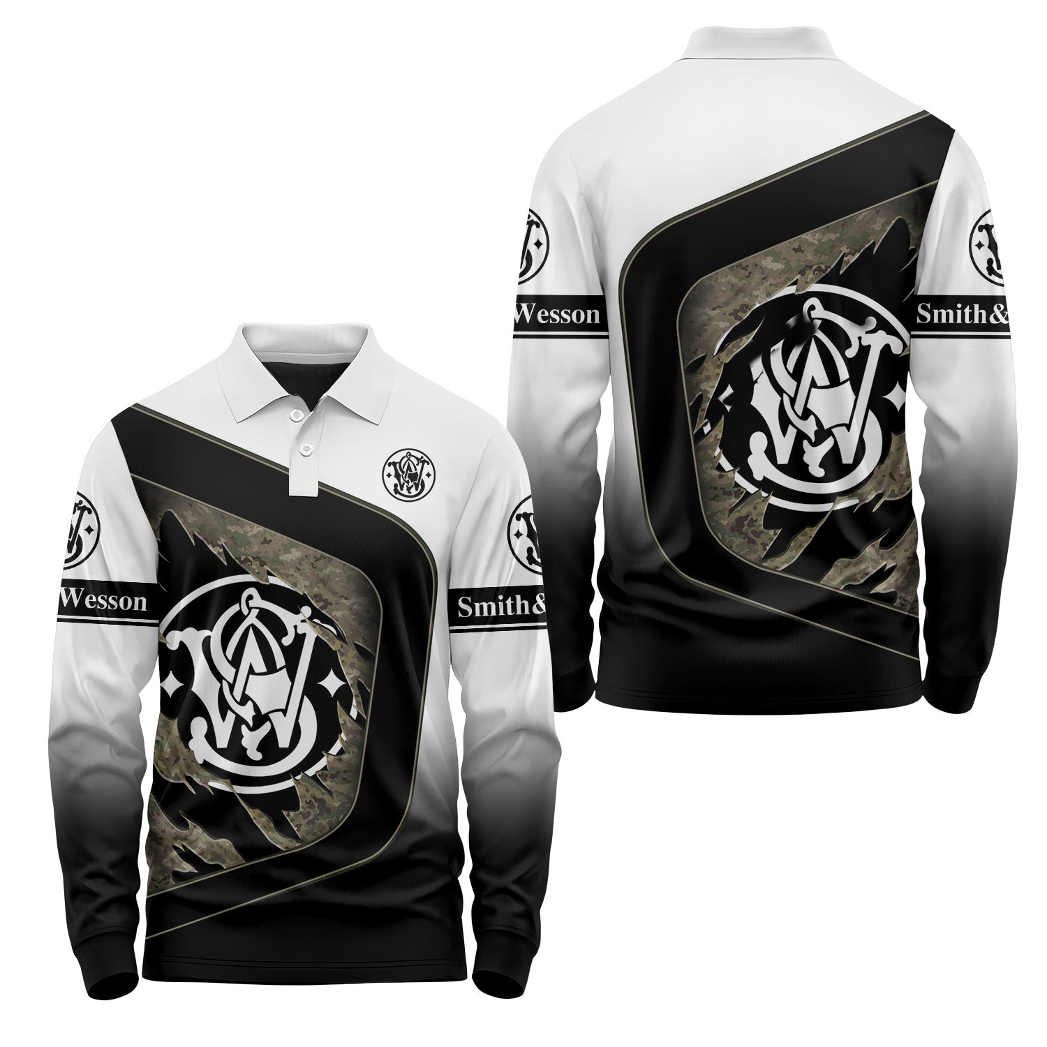 Smith & Wesson Long Sleeve Polo USPL2170