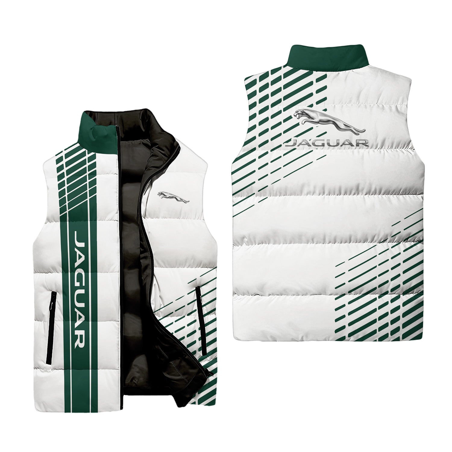 Jaguar Sleeveless Puffer Jacket USPL3232