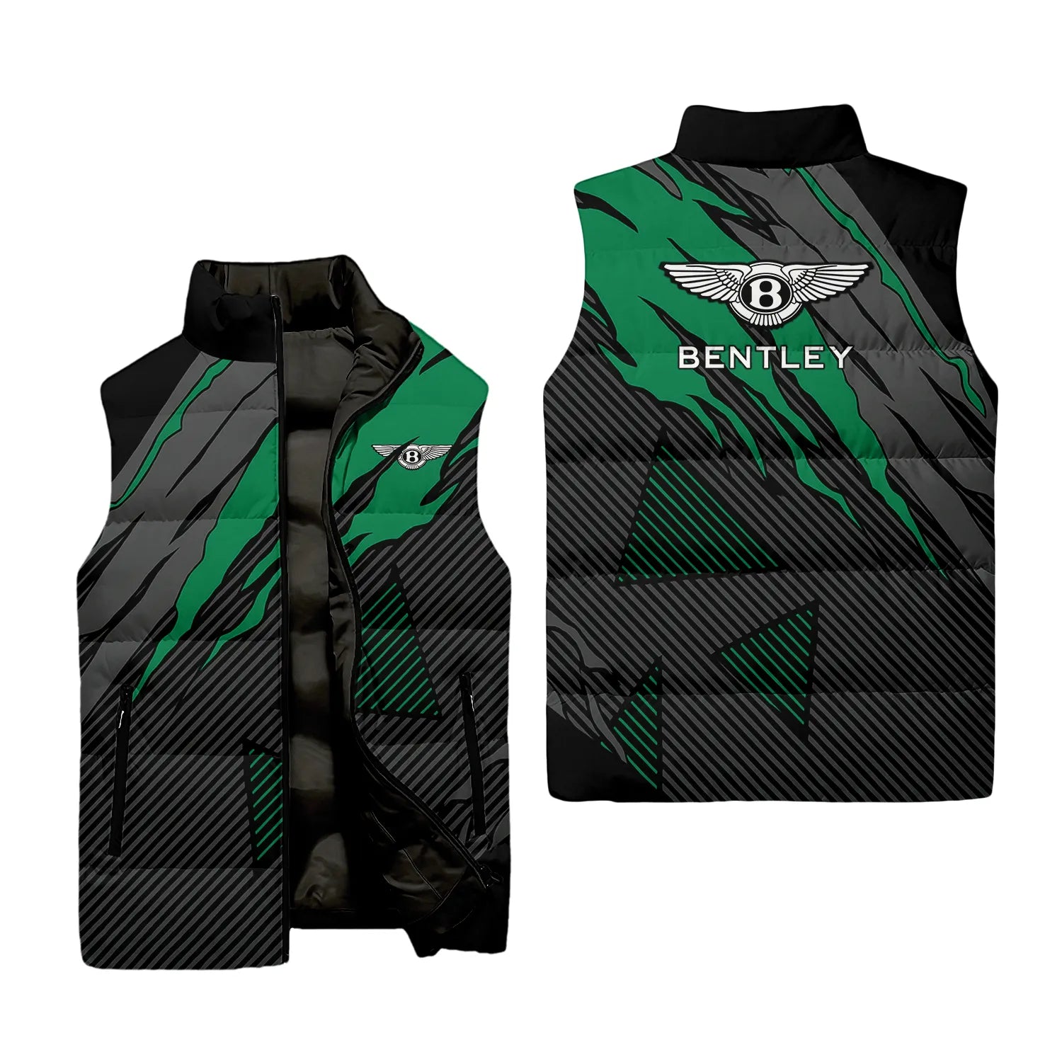 Bentley Sleeveless Puffer Jacket SC009
