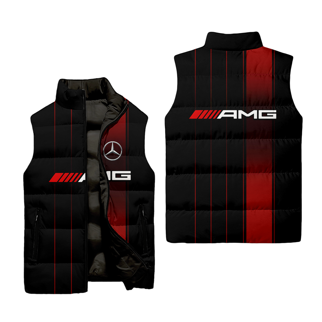 Mercedes Sleeveless Puffer Jacket MERC011