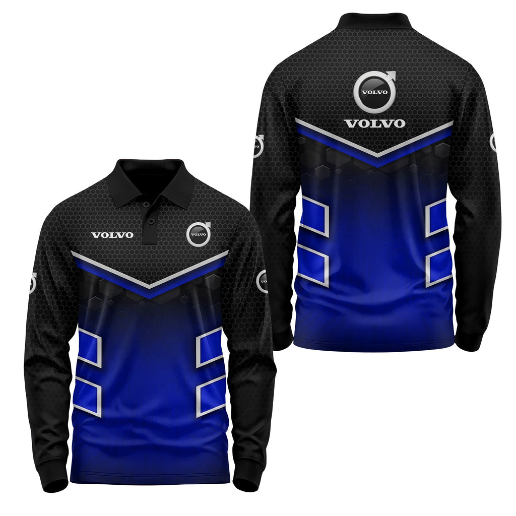 Volvo Long Sleeve Polo USPL3177