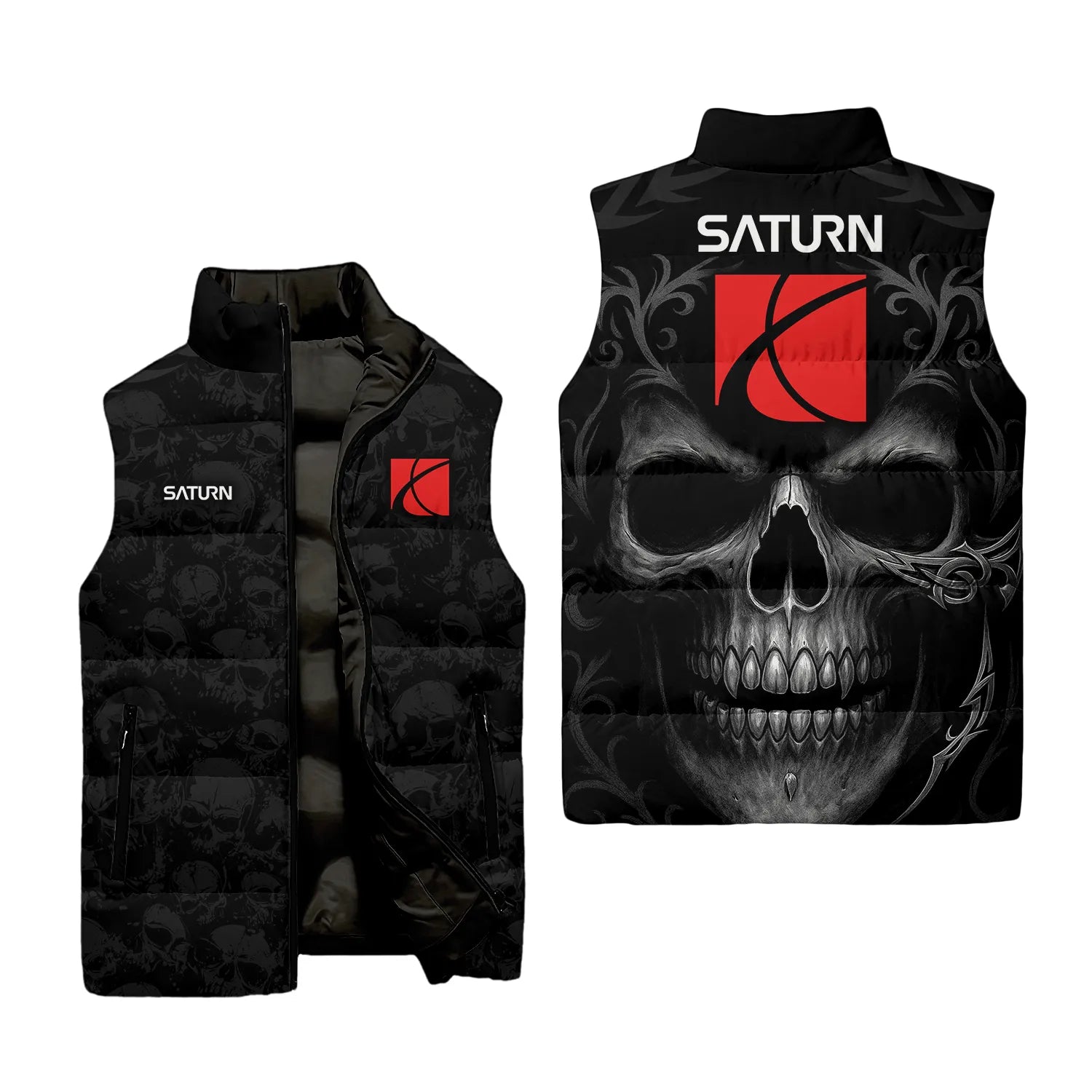 Saturn Sleeveless Puffer Jacket SC014