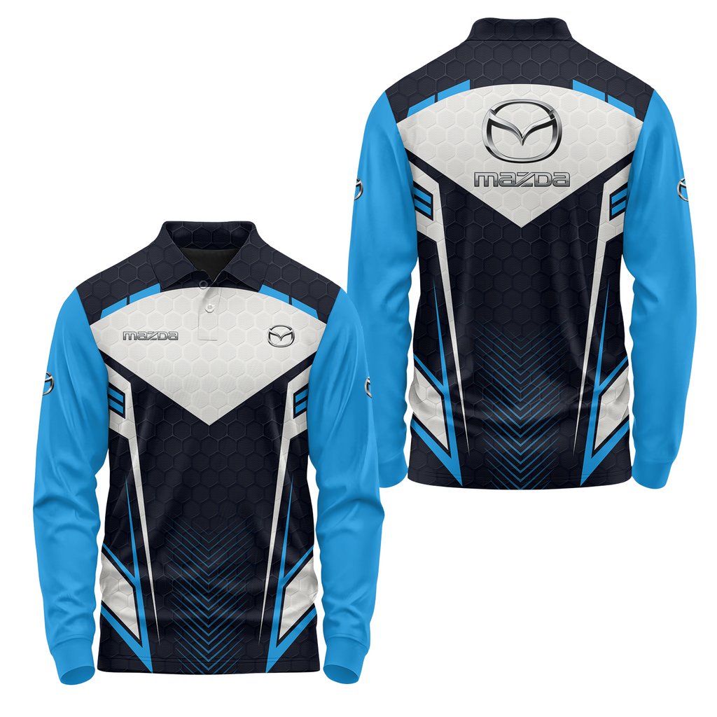 Mazda Long Sleeve Polo USPL2342