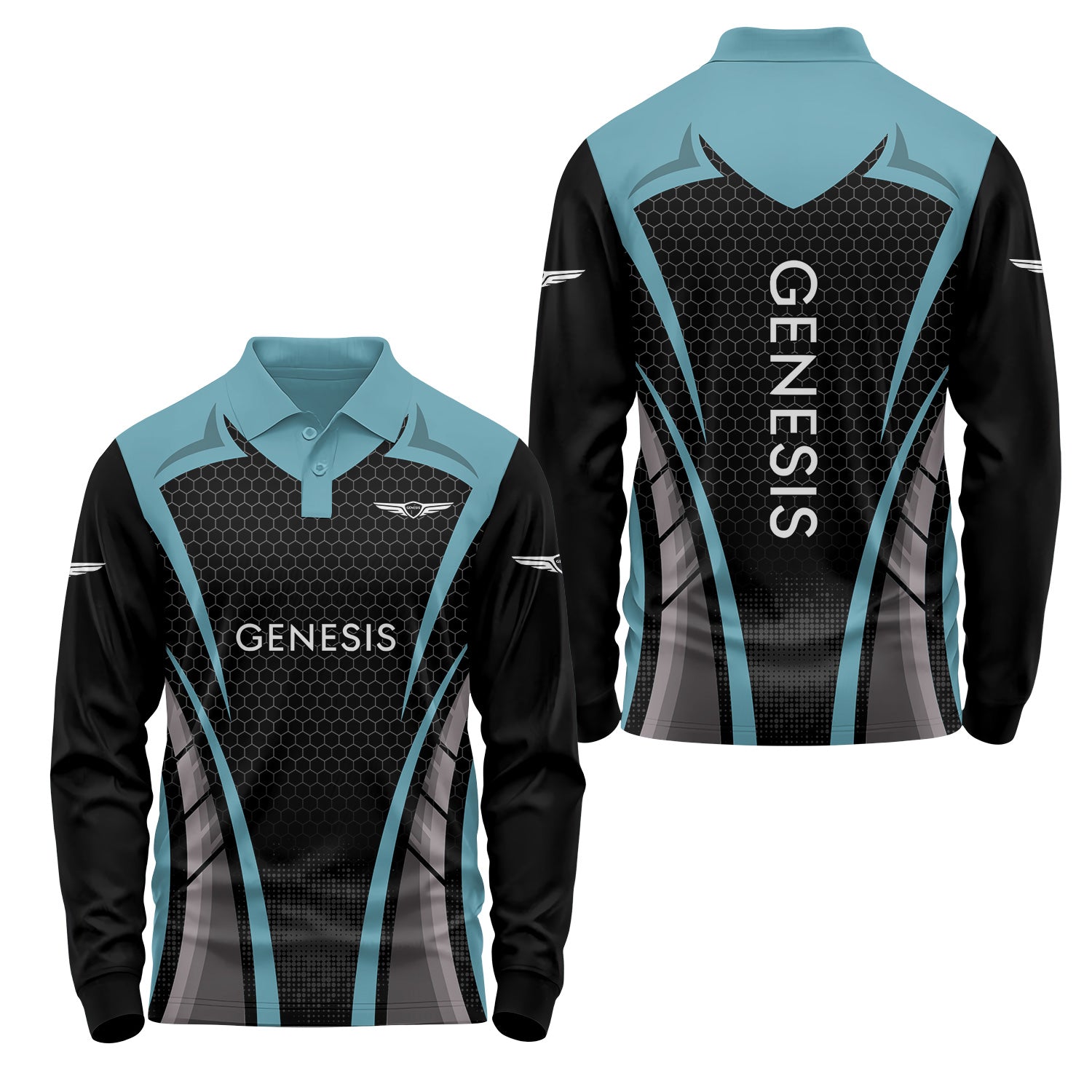Genesis Long Sleeve Polo USPL3655