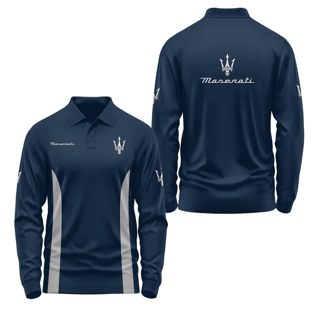 Maserati Long Sleeve Polo SC006