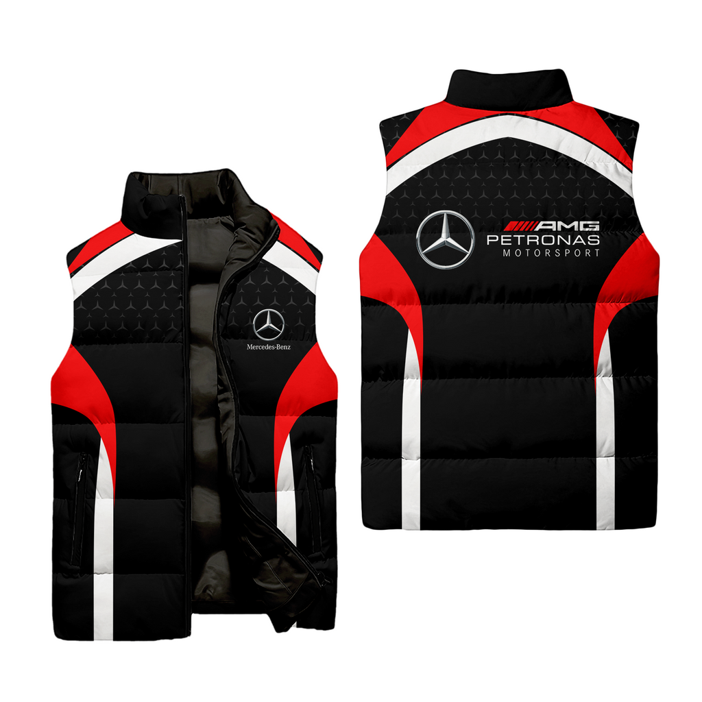 Mercedes Sleeveless Puffer Jacket MERC028