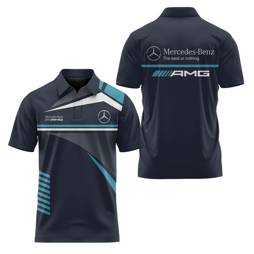 Mercedes Short Sleeve Polo MERC001