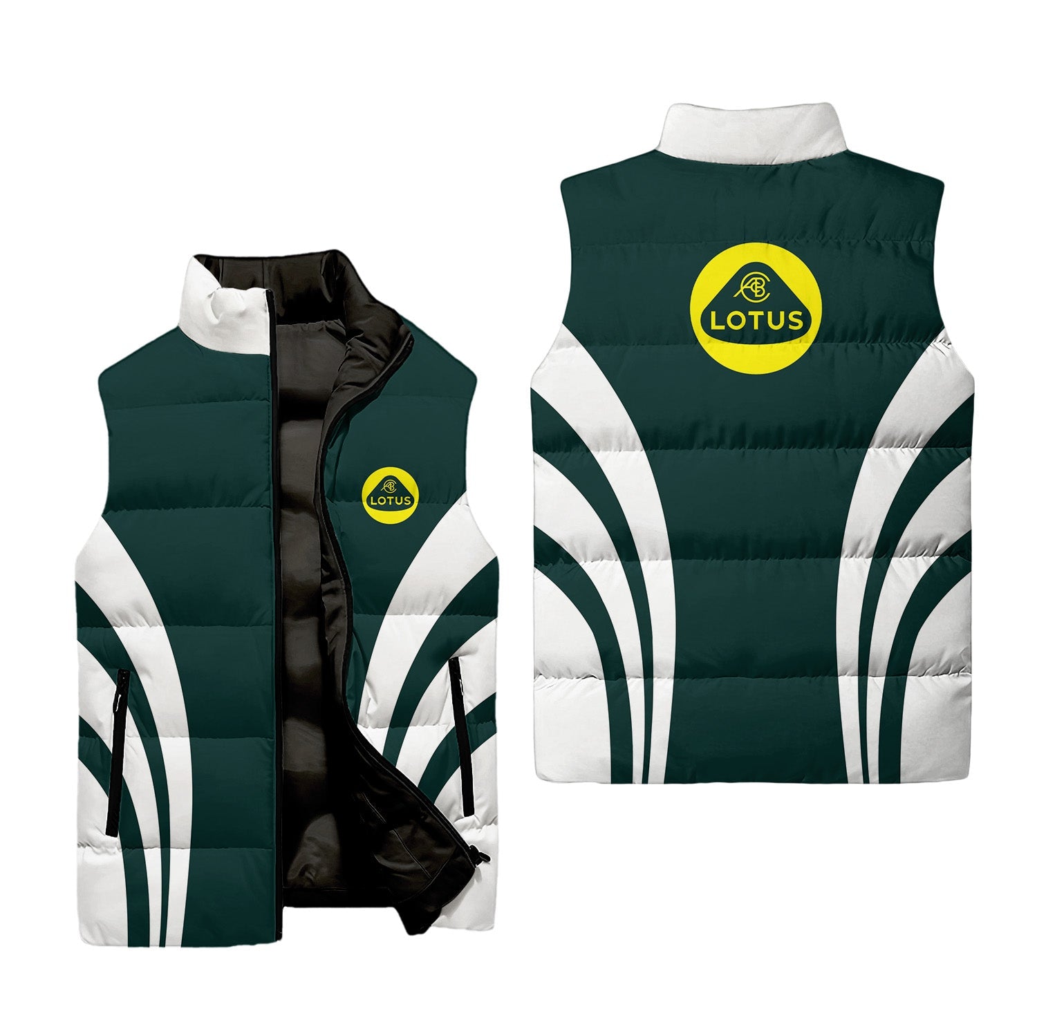 Lotus Sleeveless Puffer Jacket USPL2574