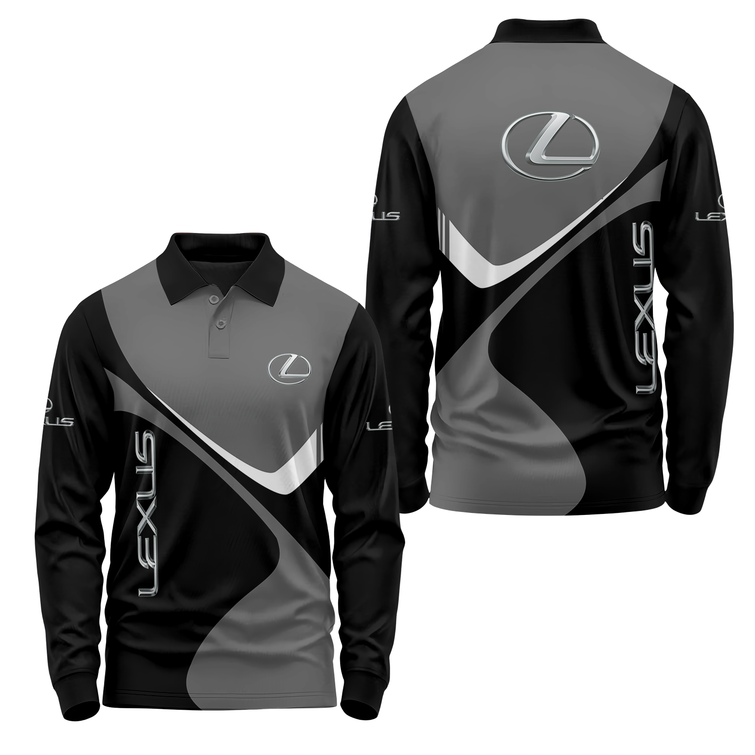 Lexus Long Sleeve Polo USPL2471