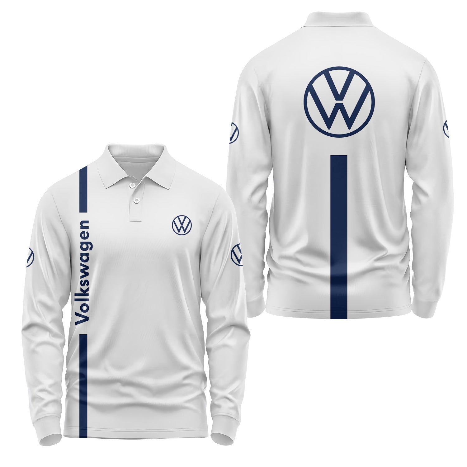 Volkswagen Long Sleeve Polo USPL2972
