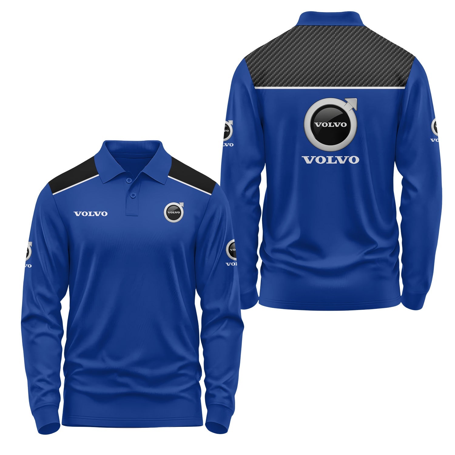 Volvo Long Sleeve Polo USPL3154
