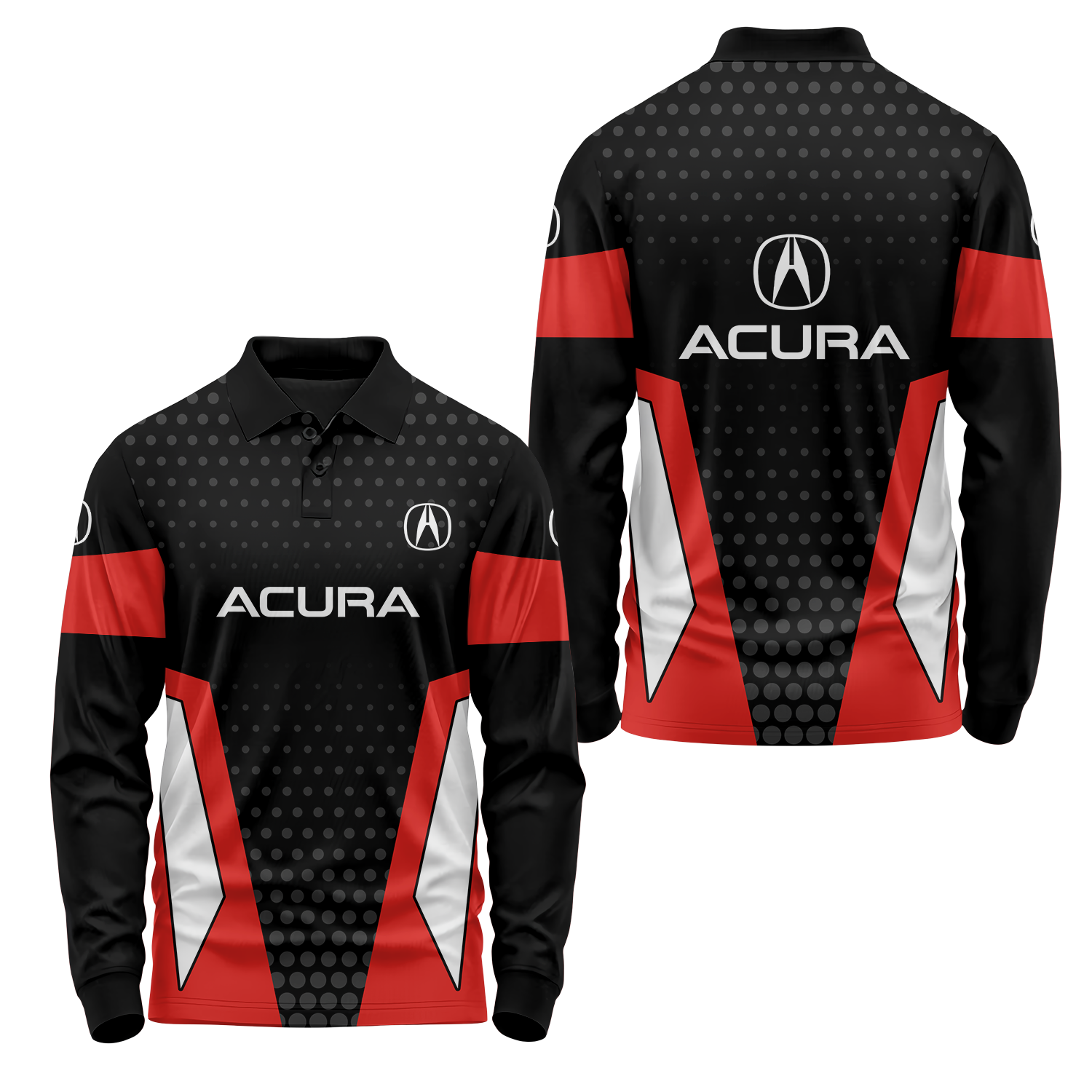 Acura Long Sleeve Polo USPL2770