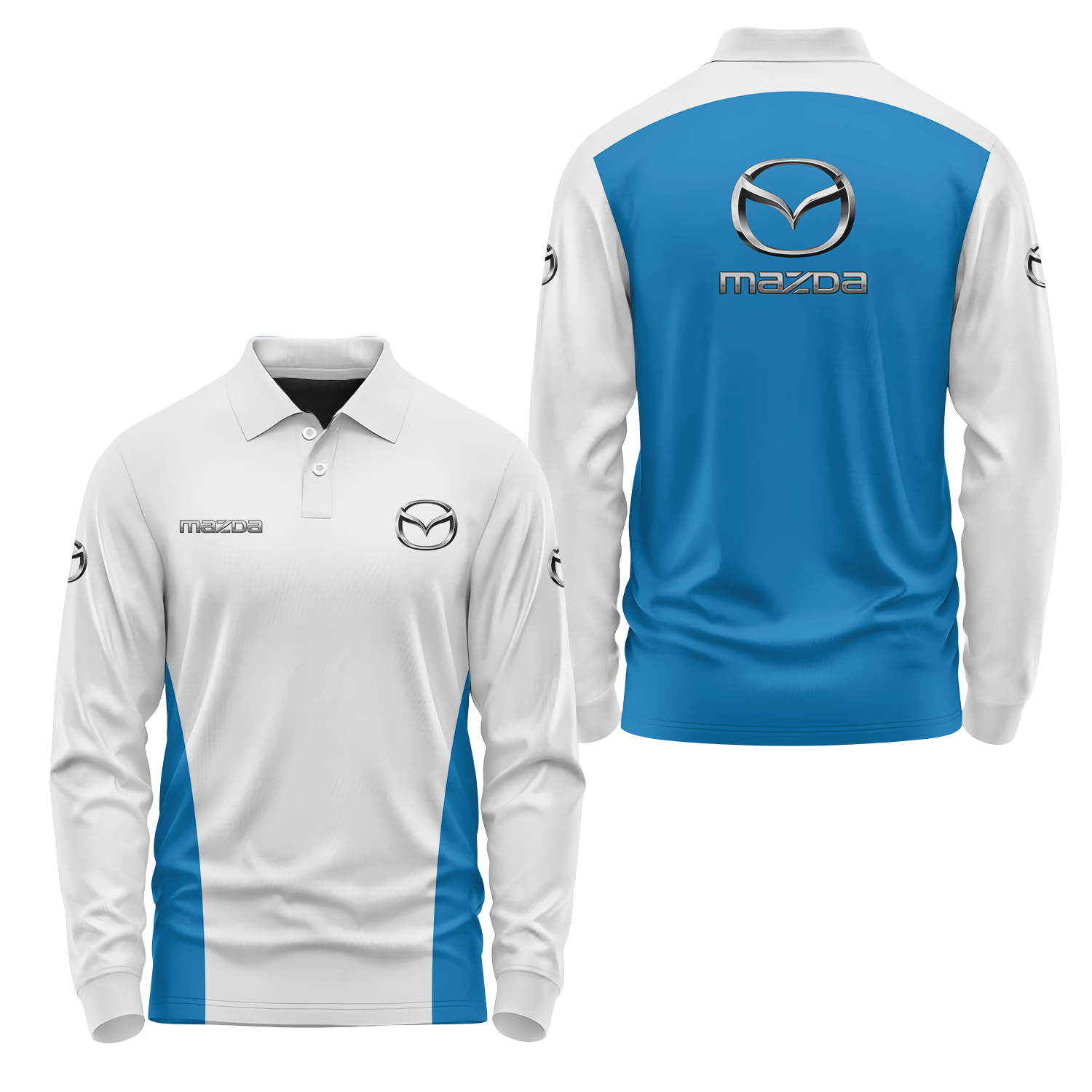 Mazda Long Sleeve Polo USPL2303