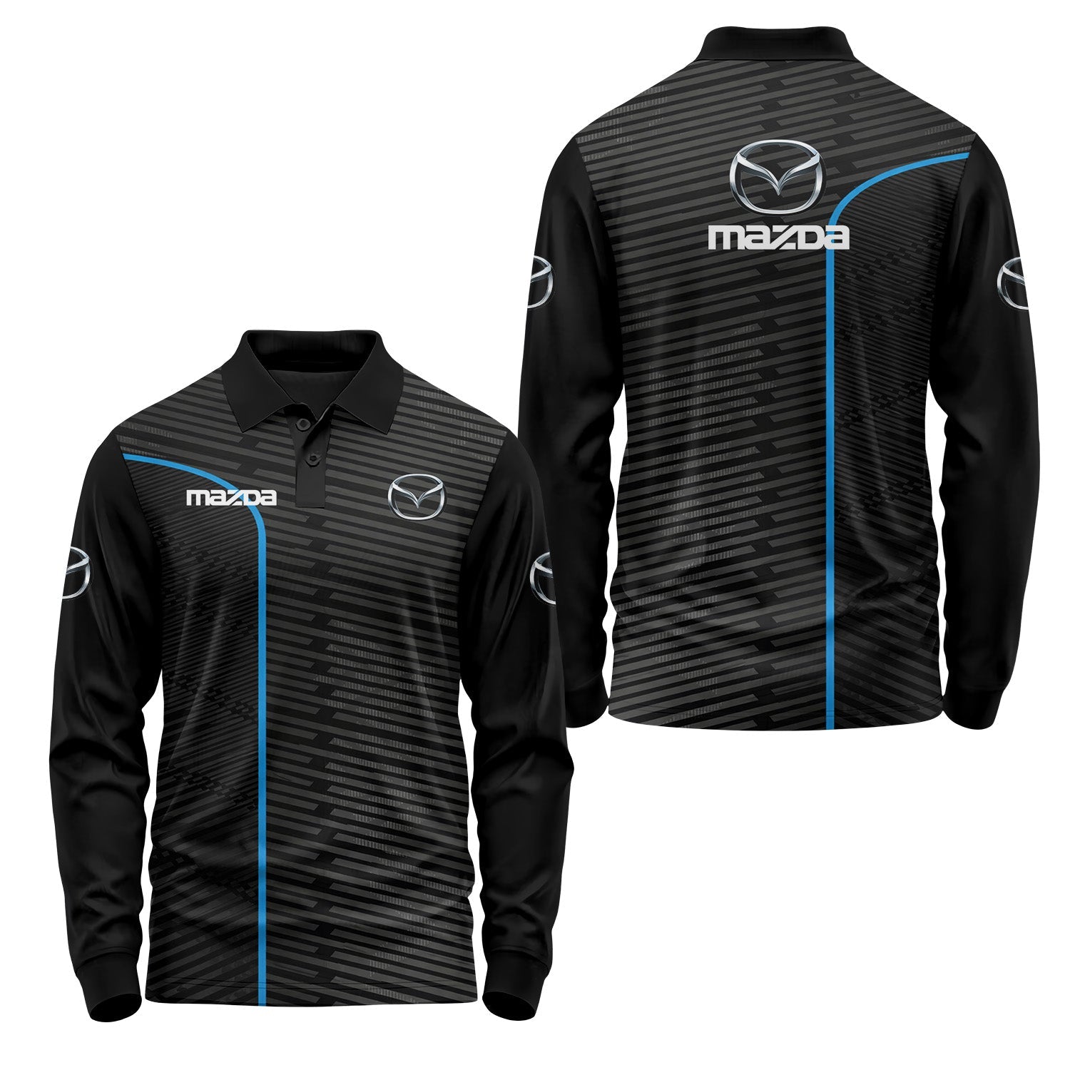 Mazda Long Sleeve Polo USPL2357