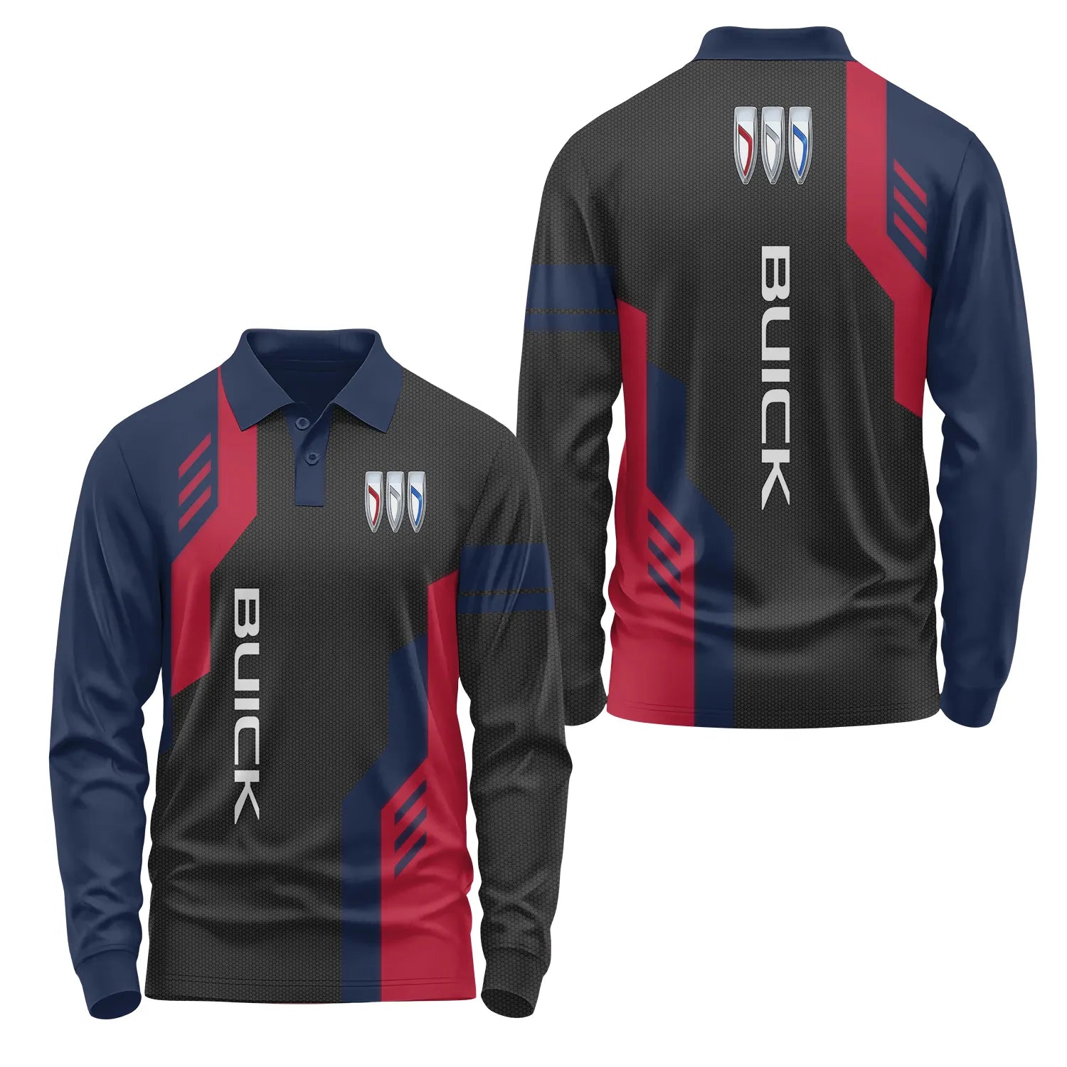 Buick Long Sleeve Polo SC029