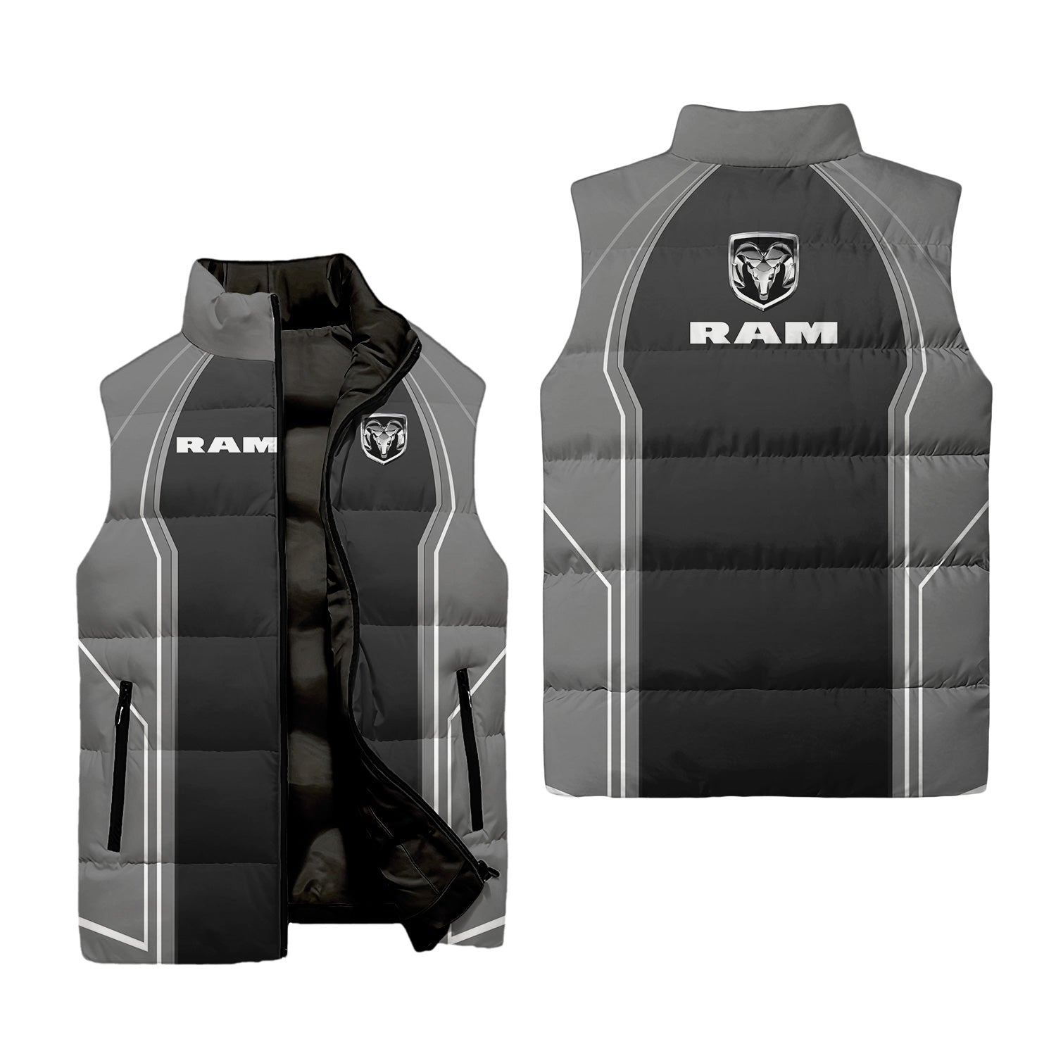 Ram Sleeveless Puffer Jacket USPL3053