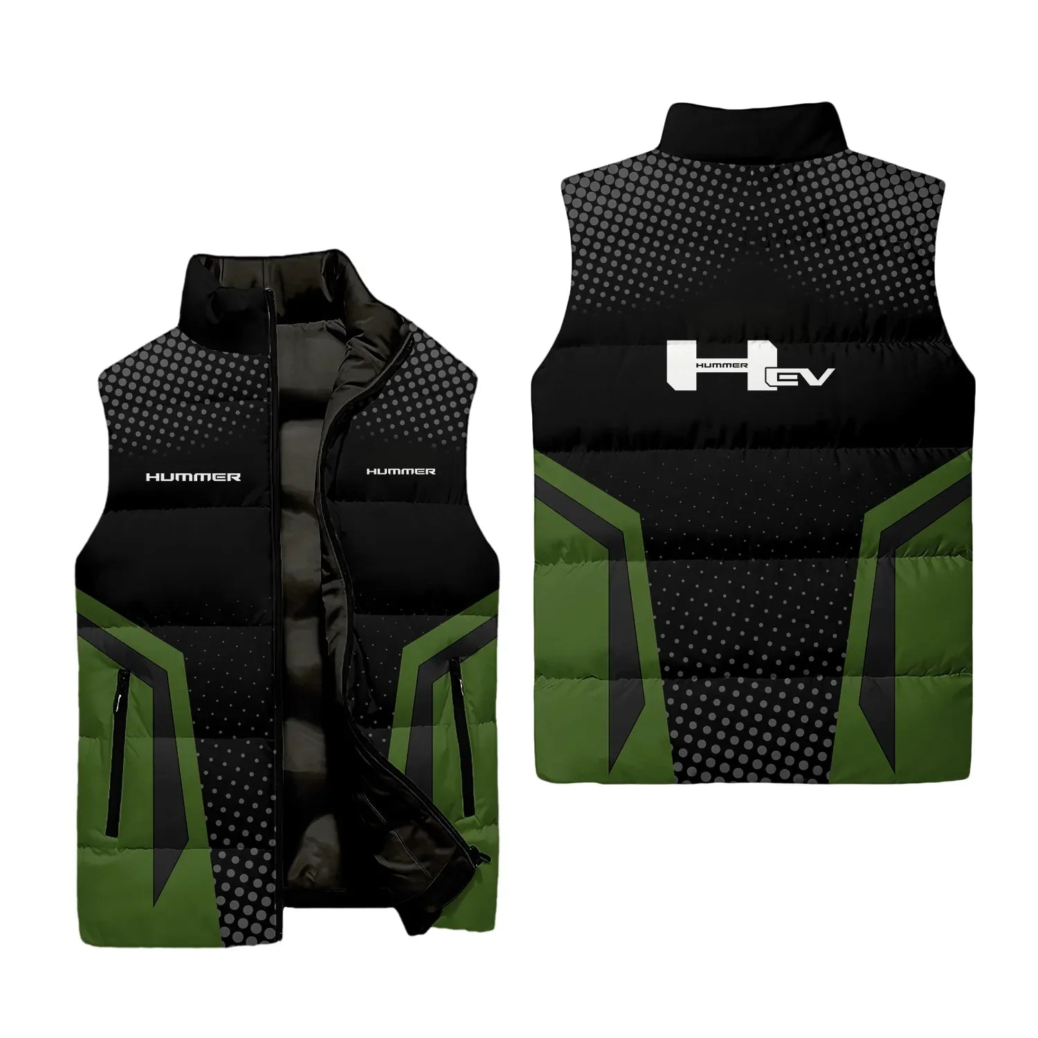 Hummer Sleeveless Puffer Jacket SC032