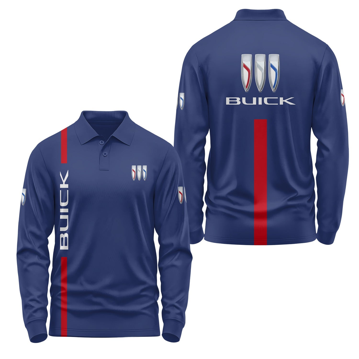 Buick Long Sleeve Polo USPL3092