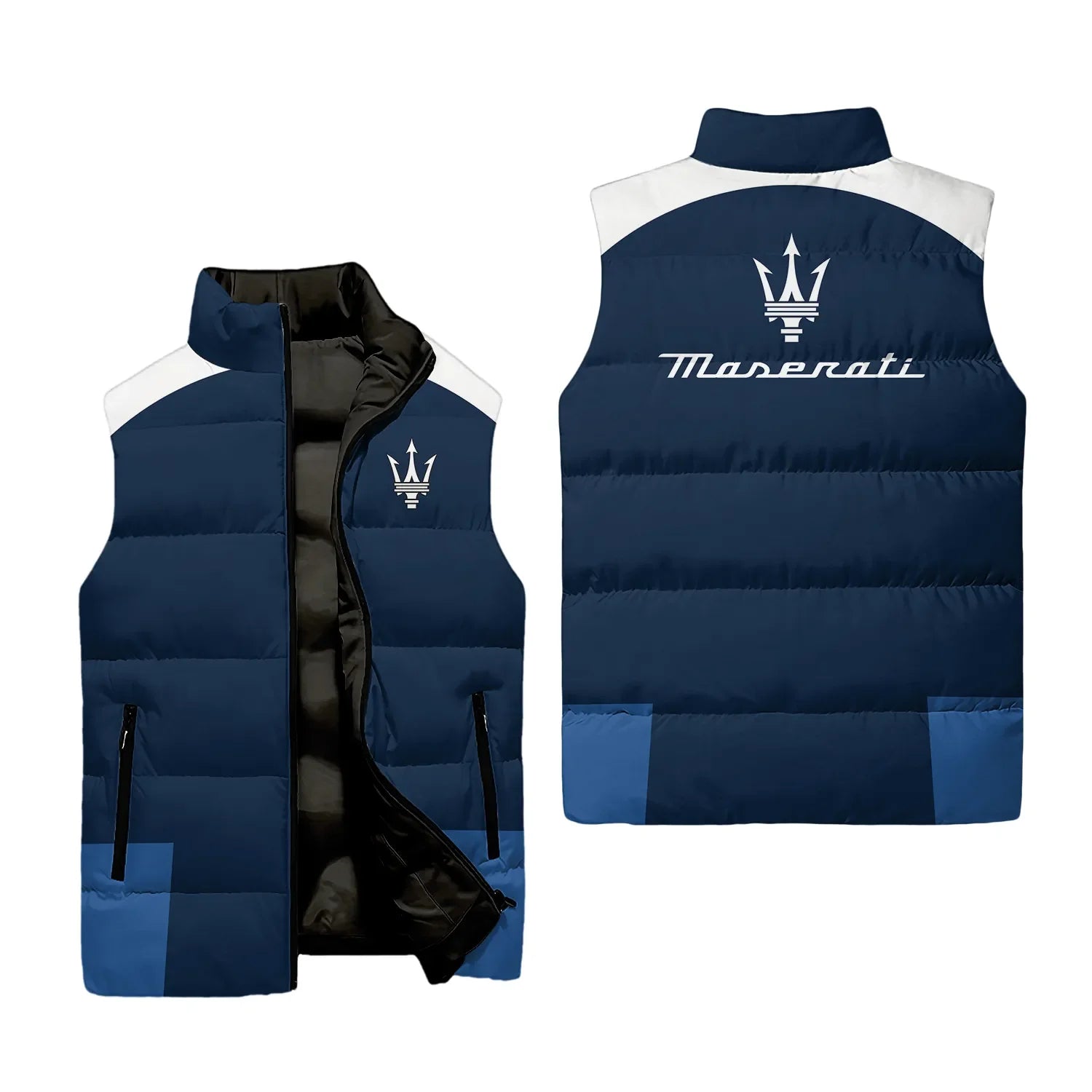 Maserati Sleeveless Puffer Jacket SC016