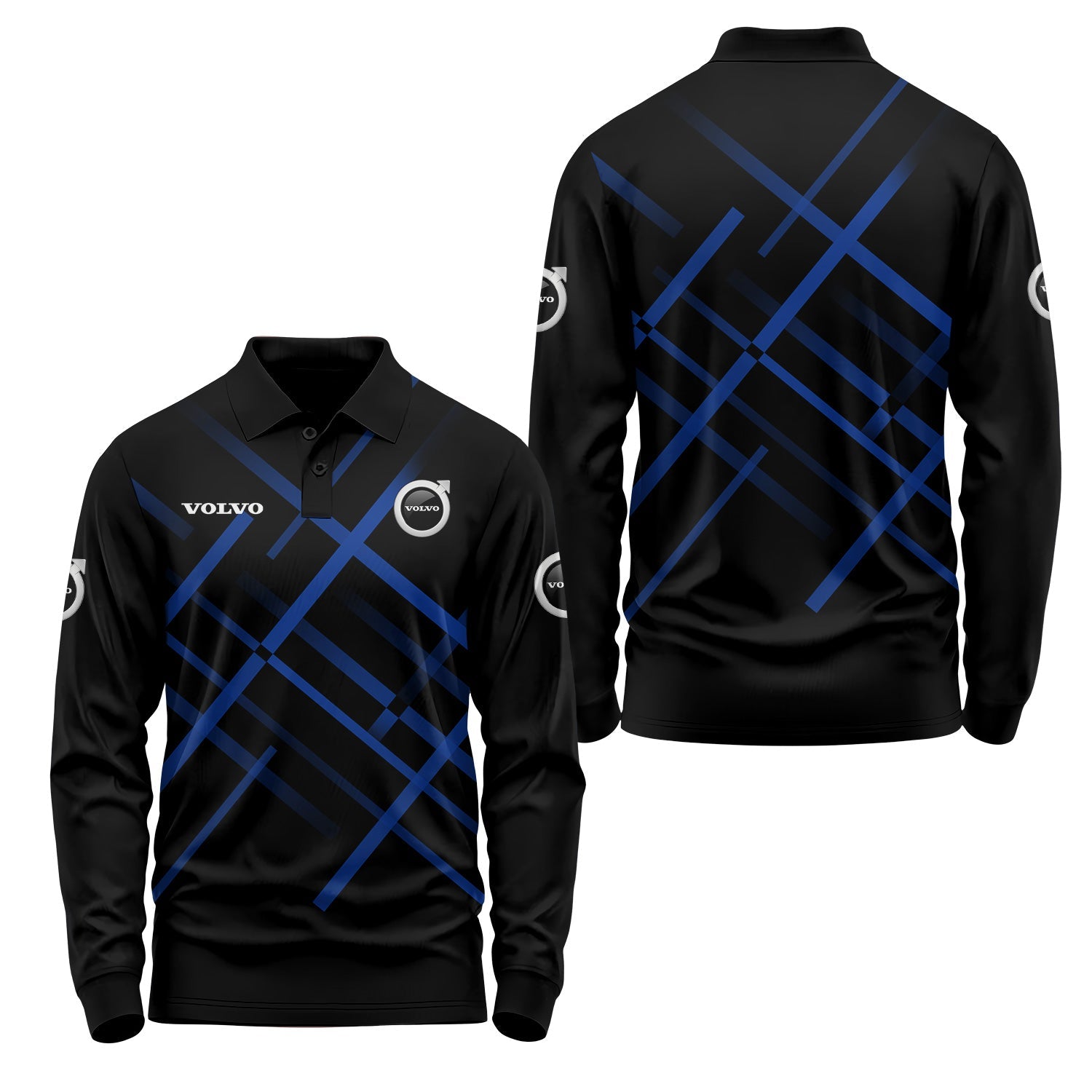Volvo Long Sleeve Polo USPL3160