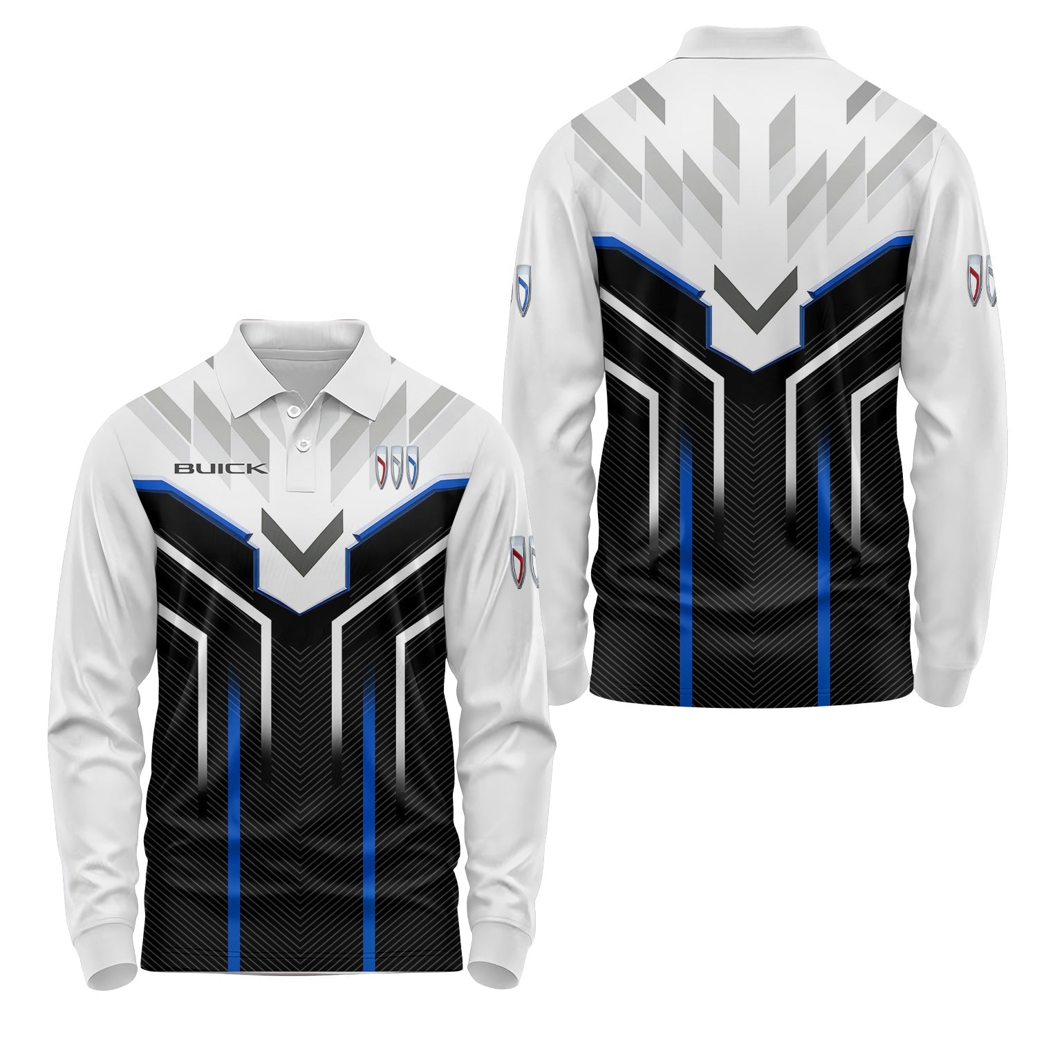 Buick Long Sleeve Polo USPL3127