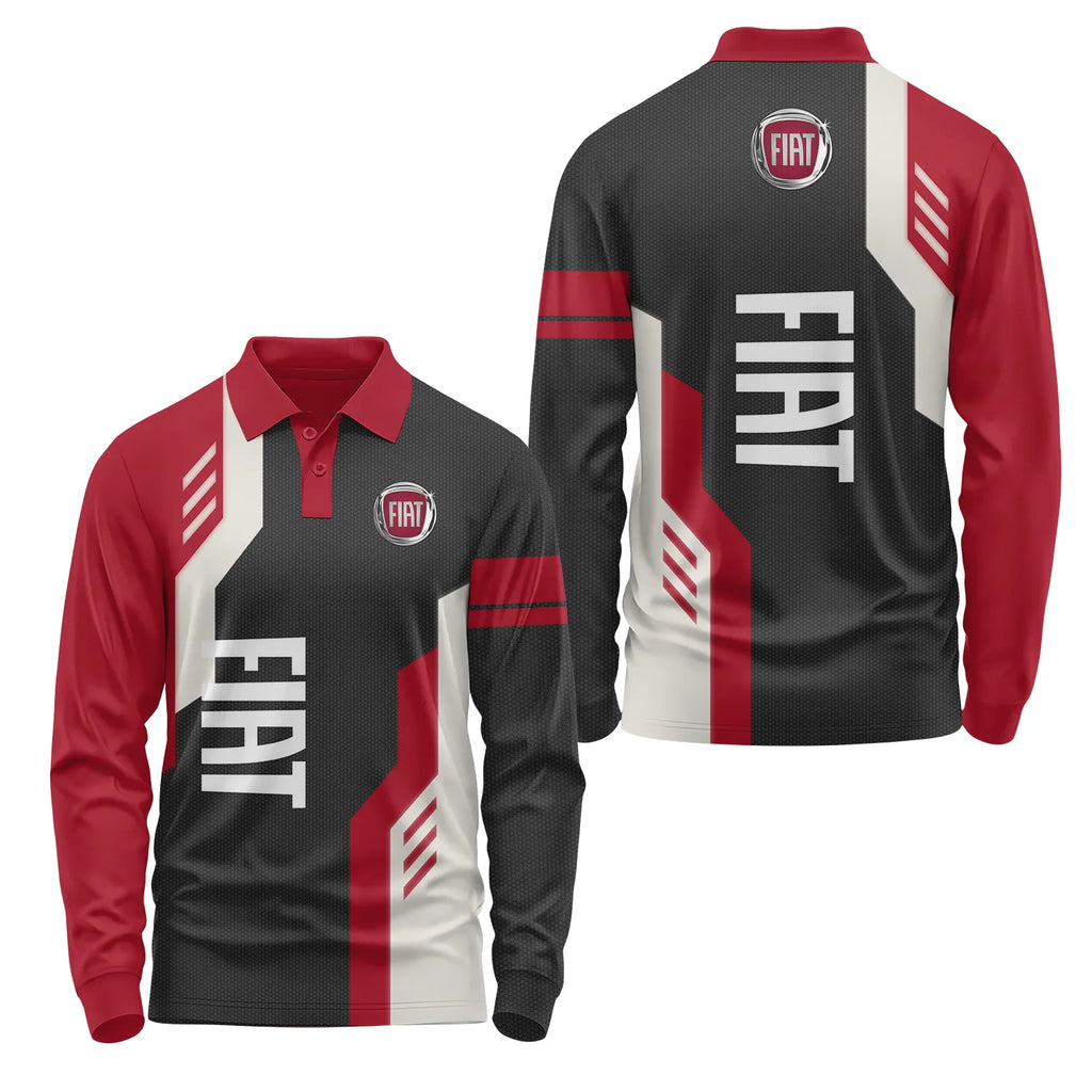 Fiat Long Sleeve Polo SC029