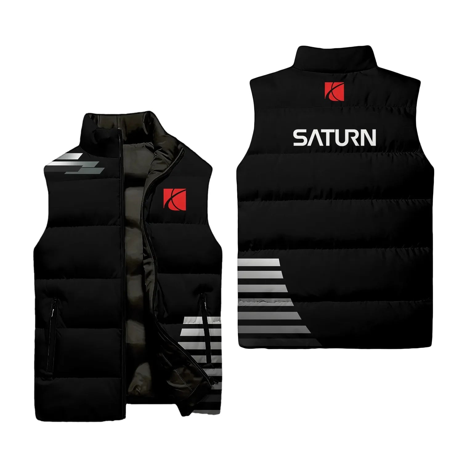 Saturn Sleeveless Puffer Jacket SC034