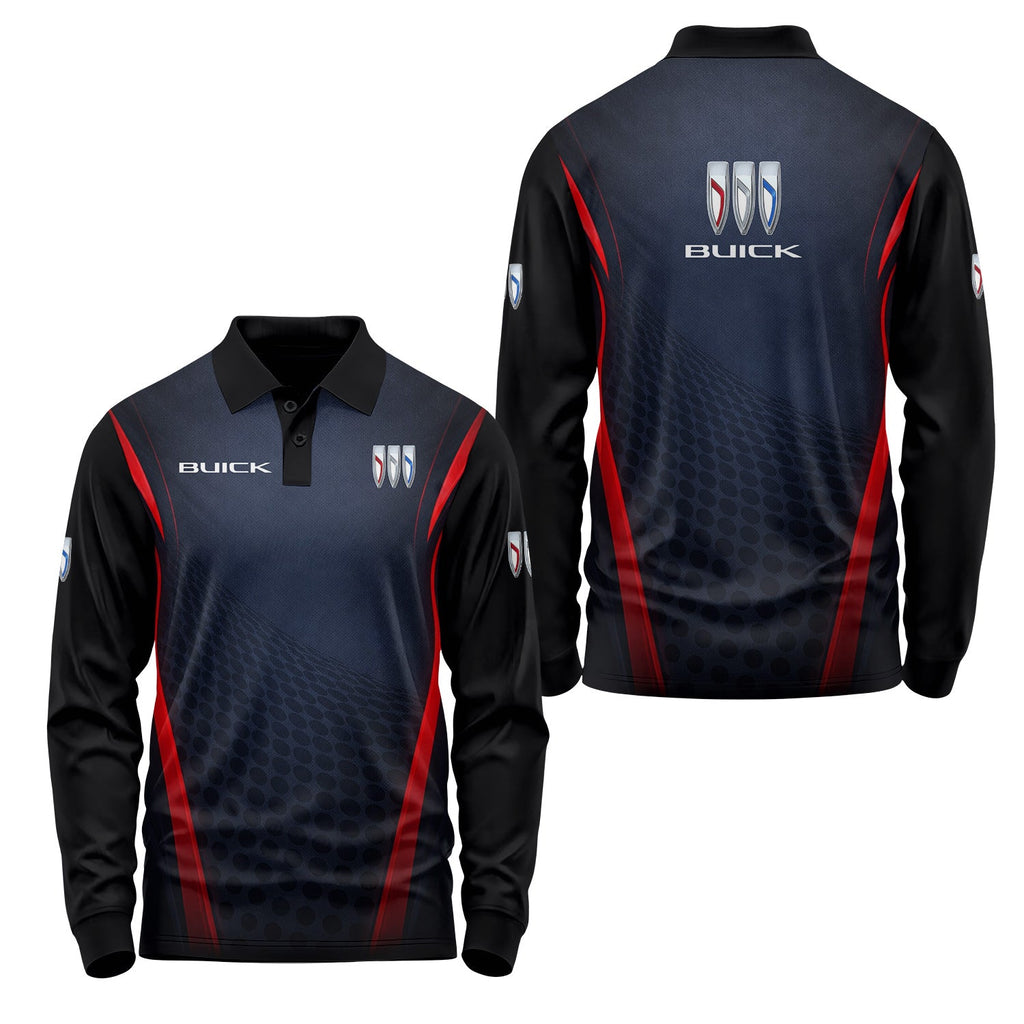 Buick Long Sleeve Polo USPL3114