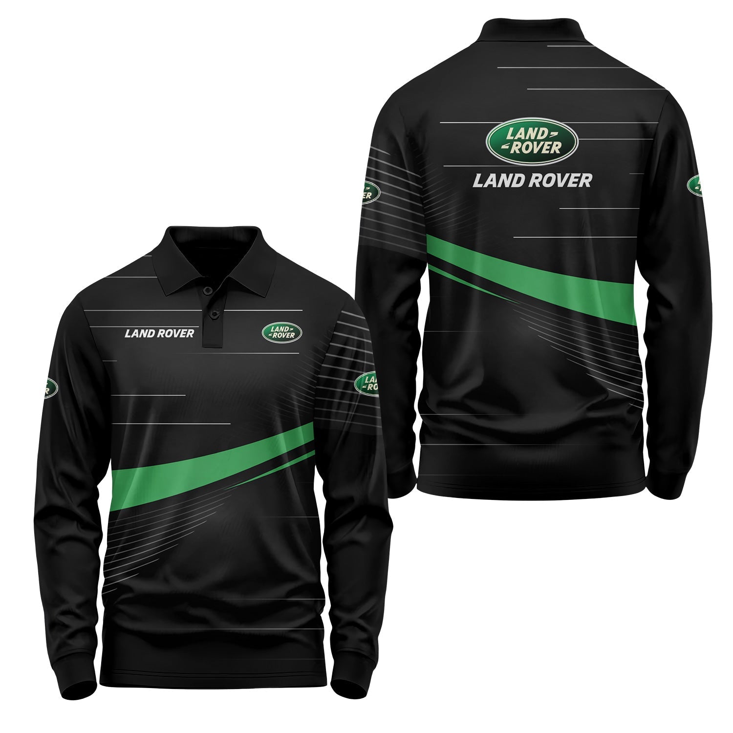 Land Rover Long Sleeve Polo USPL2879