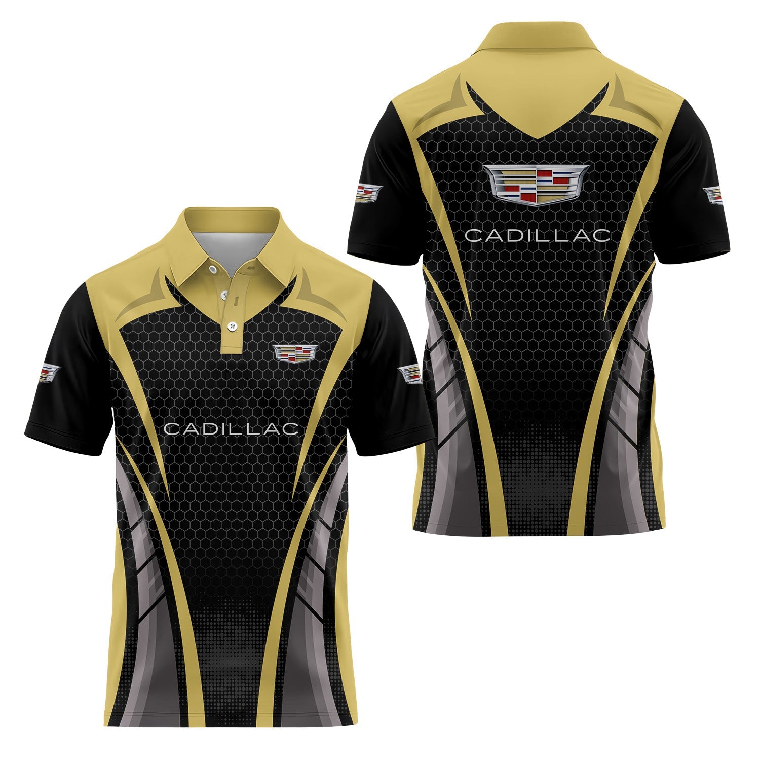 Cadillac Short Sleeve Polo USPL2815