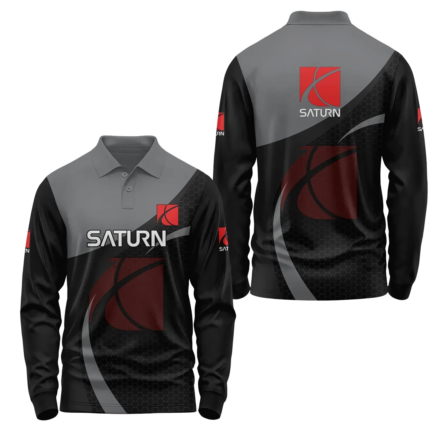 Saturn Long Sleeve Polo SC002