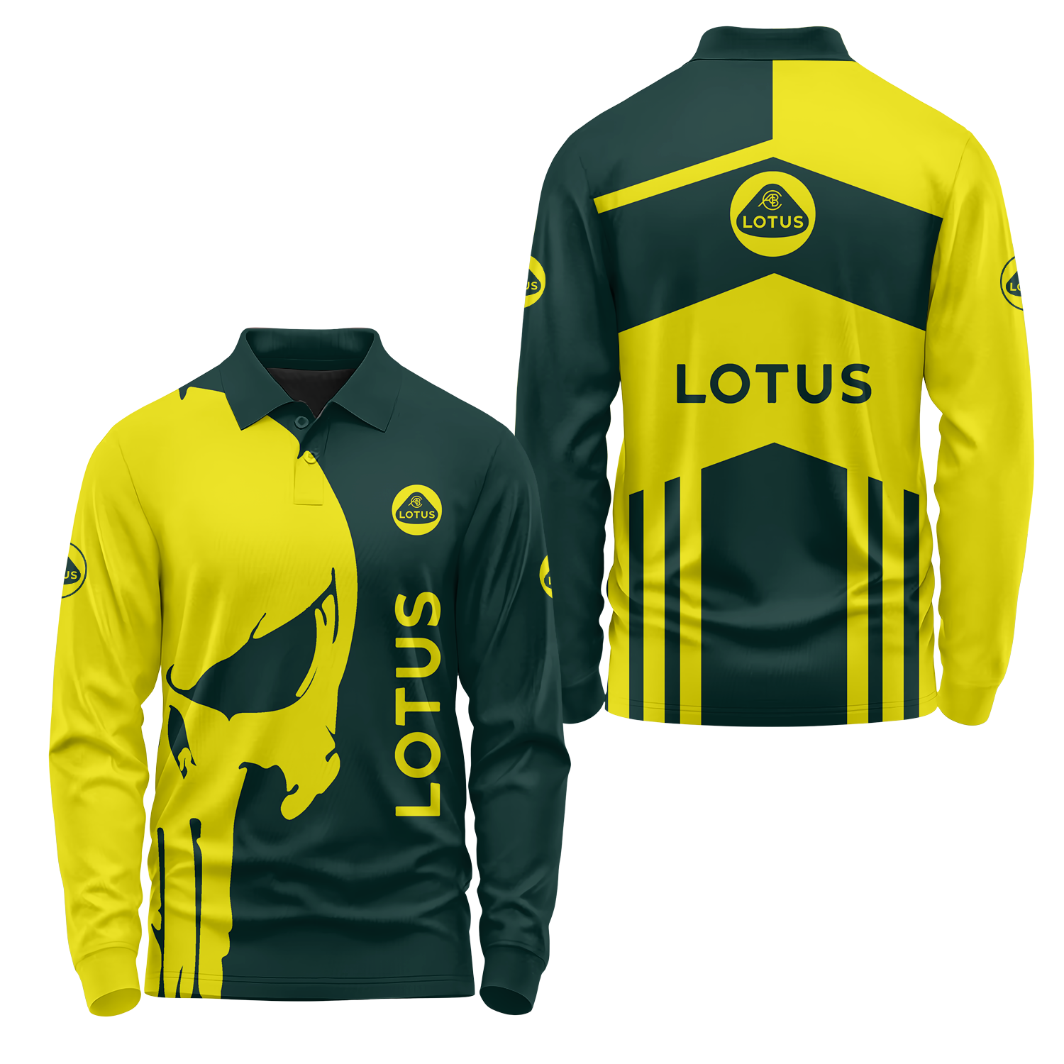 Lotus Long Sleeve Polo USPL2551