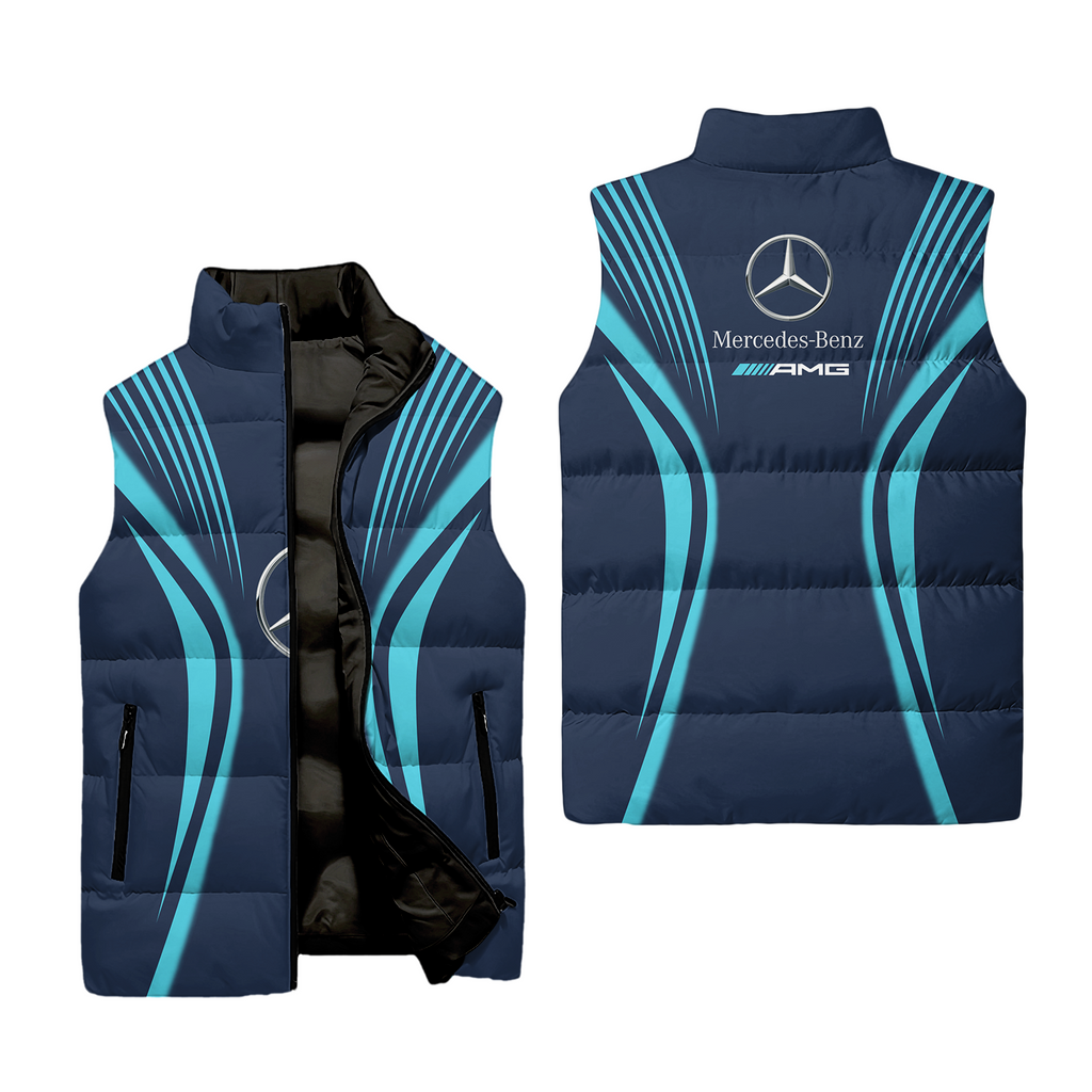 Mercedes Sleeveless Puffer Jacket MERC021