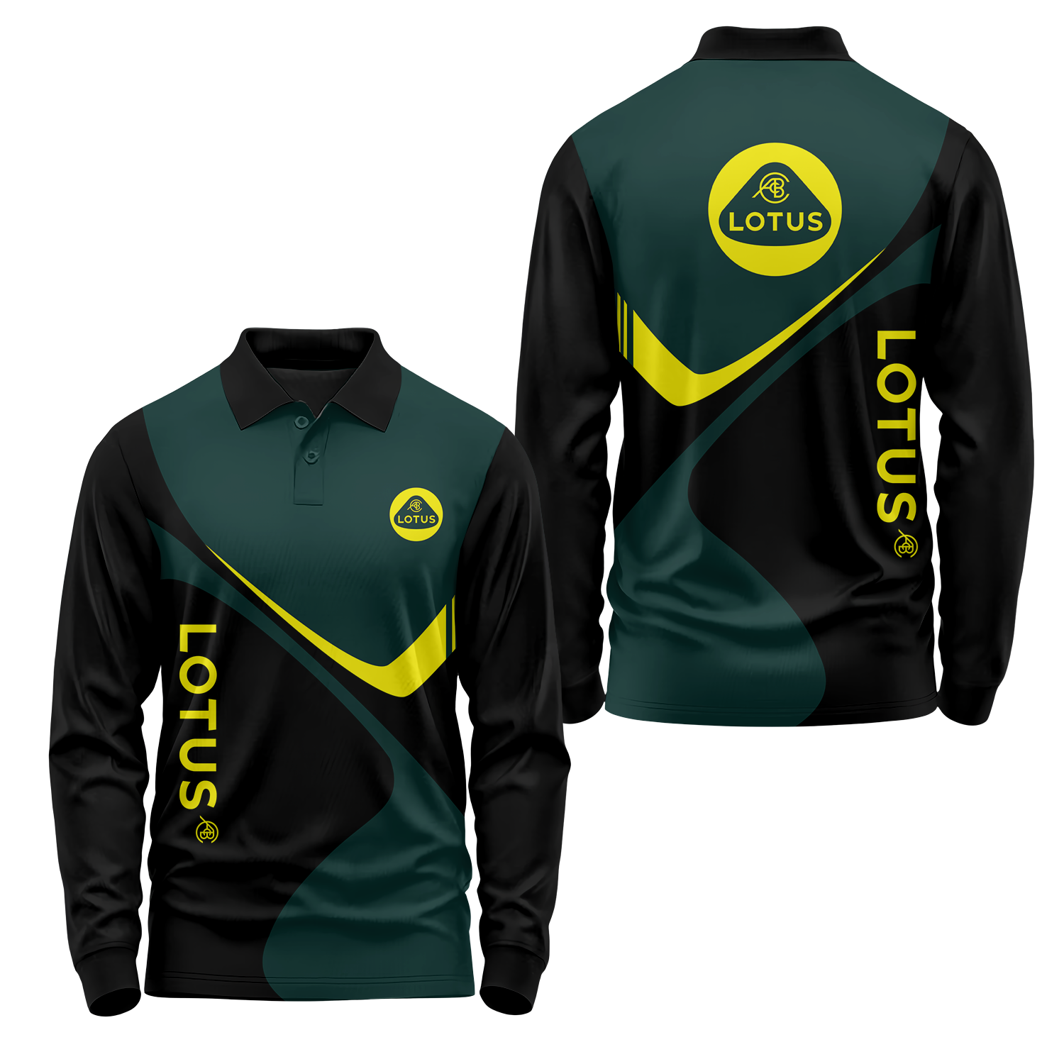 Lotus Long Sleeve Polo USPL2591