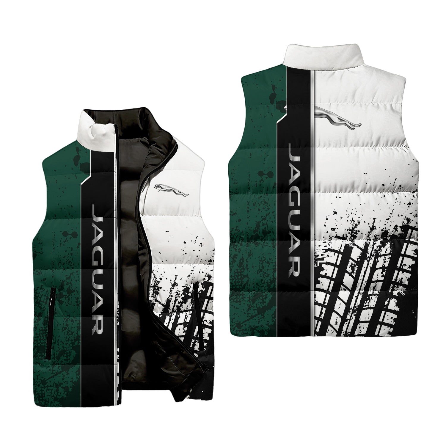 Jaguar Sleeveless Puffer Jacket USPL3230