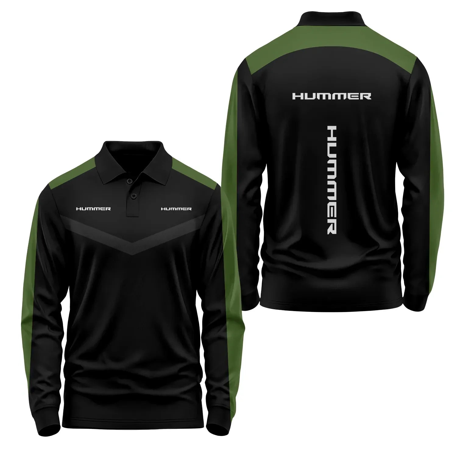 Hummer Long Sleeve Polo SC035