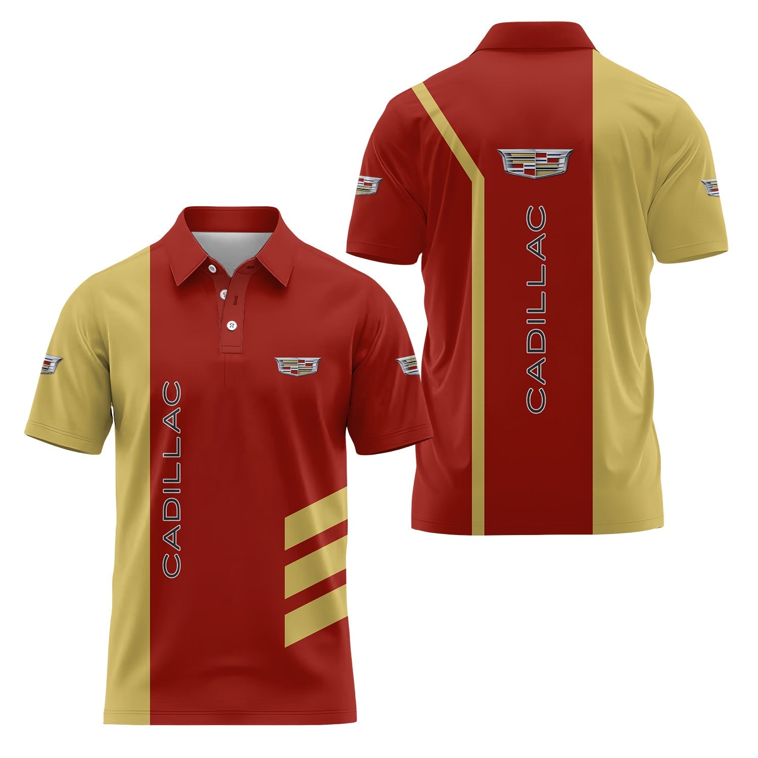 Cadillac Short Sleeve Polo USPL2832