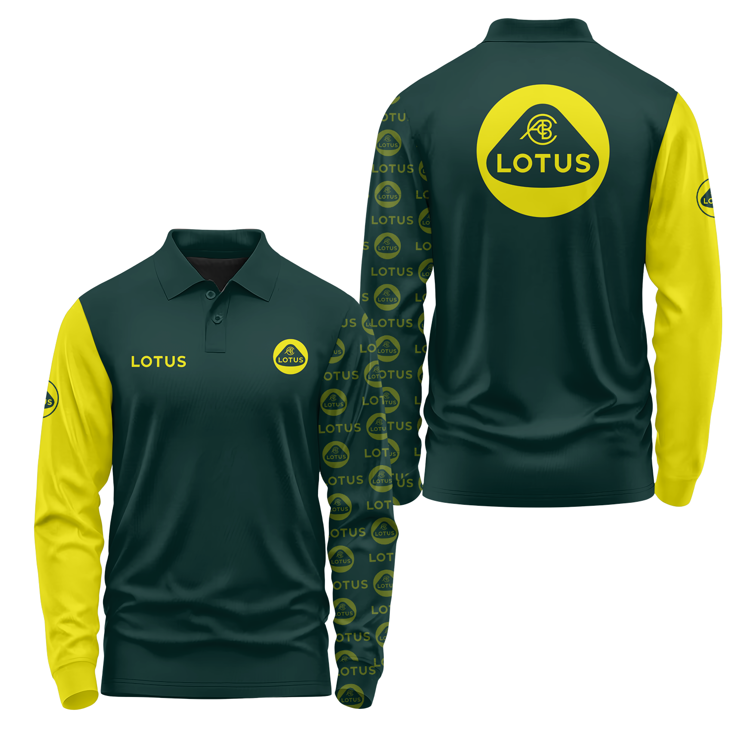 Lotus Long Sleeve Polo USPL2544